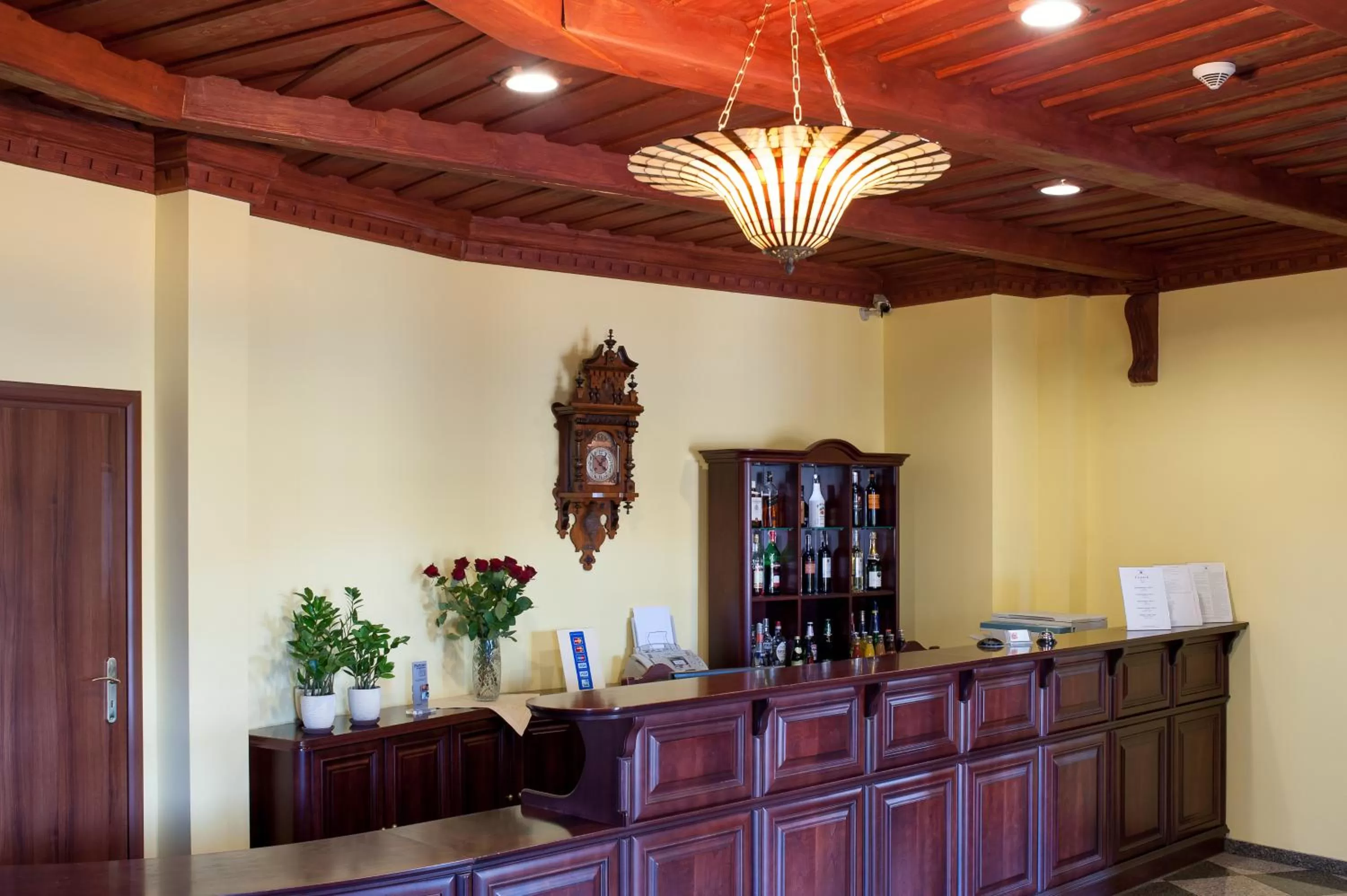 Lobby or reception in Hotel Hetmański