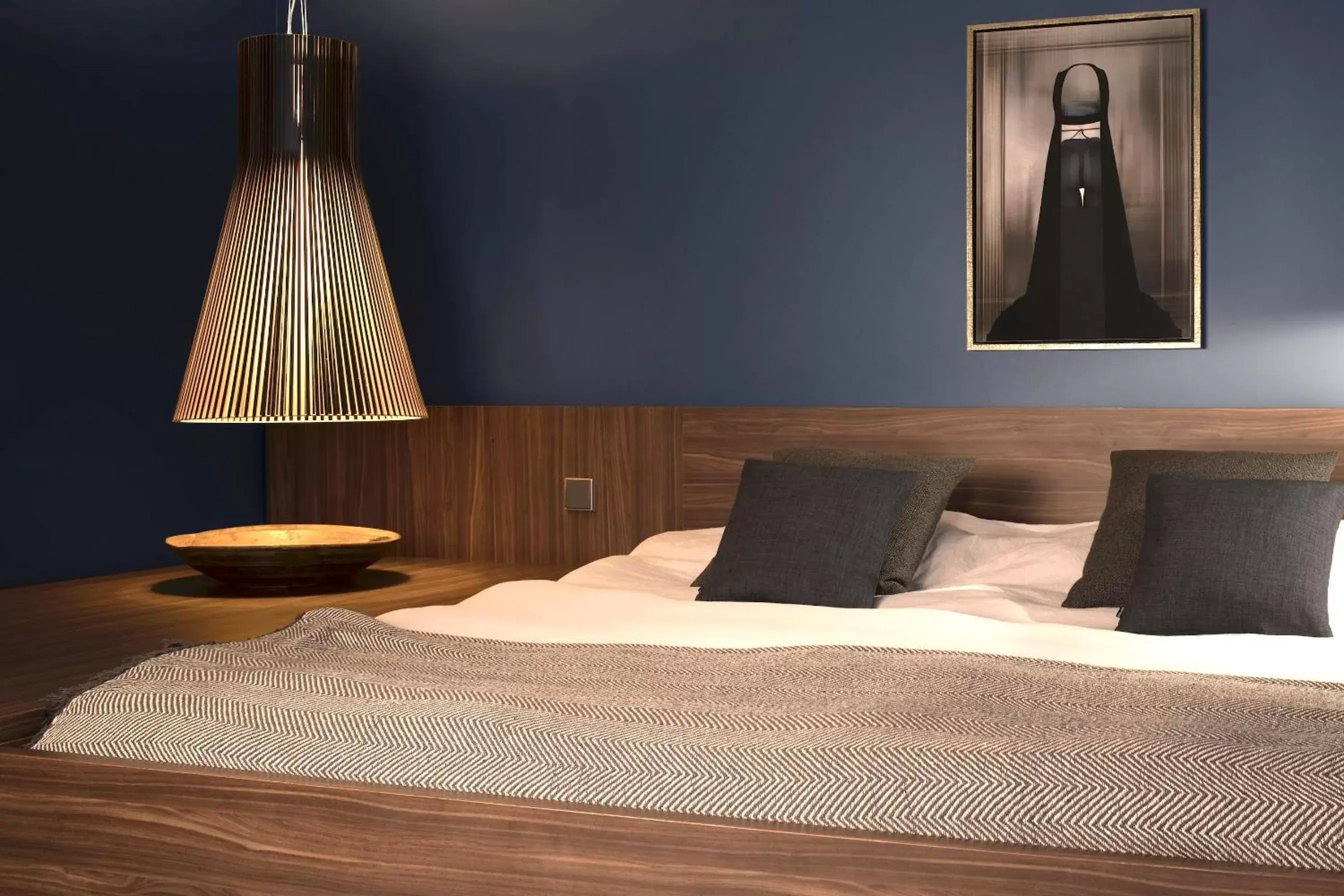 Bedroom, Bed in COMMUNE suites