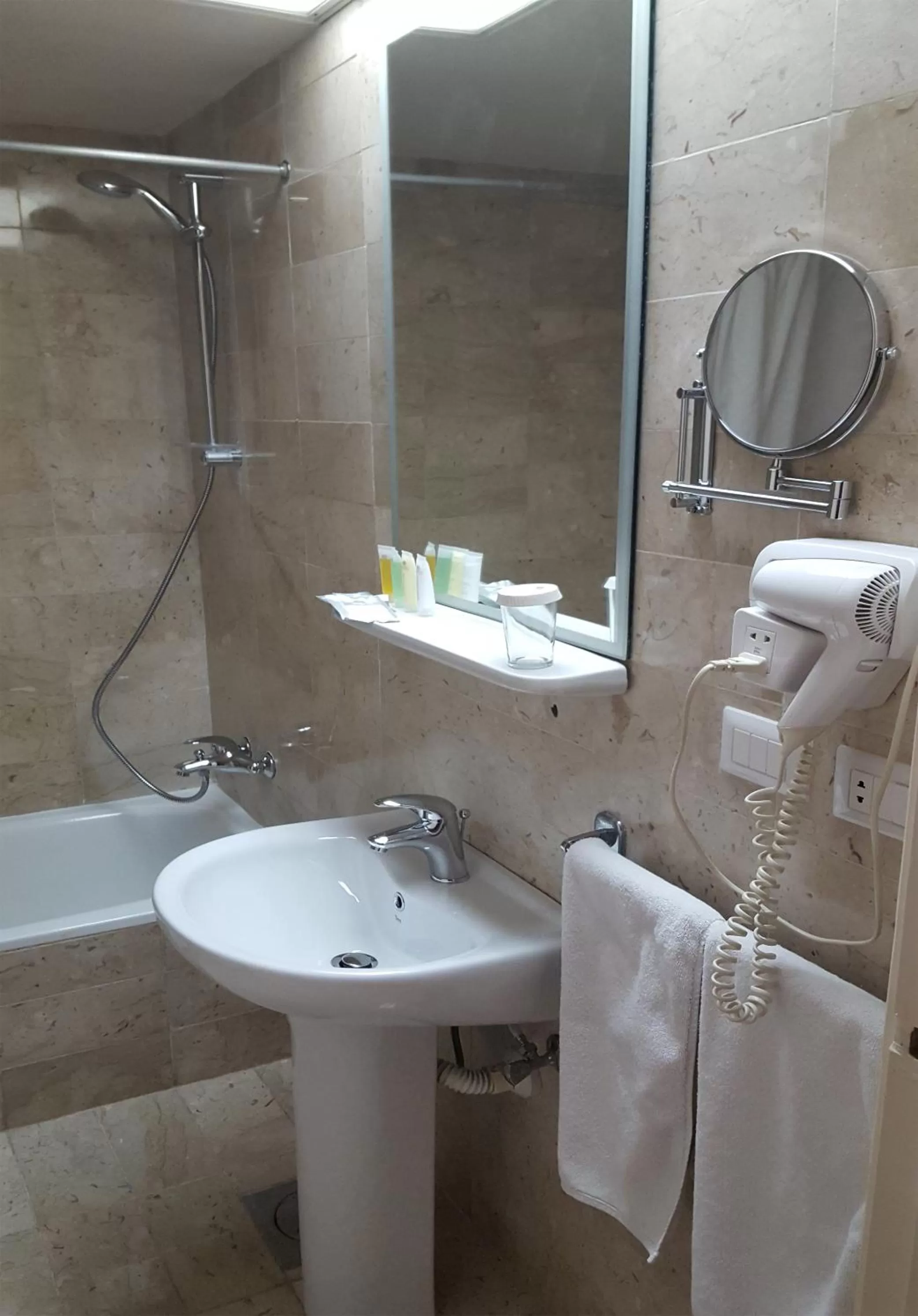 Bathroom in Bella Riva Hotel