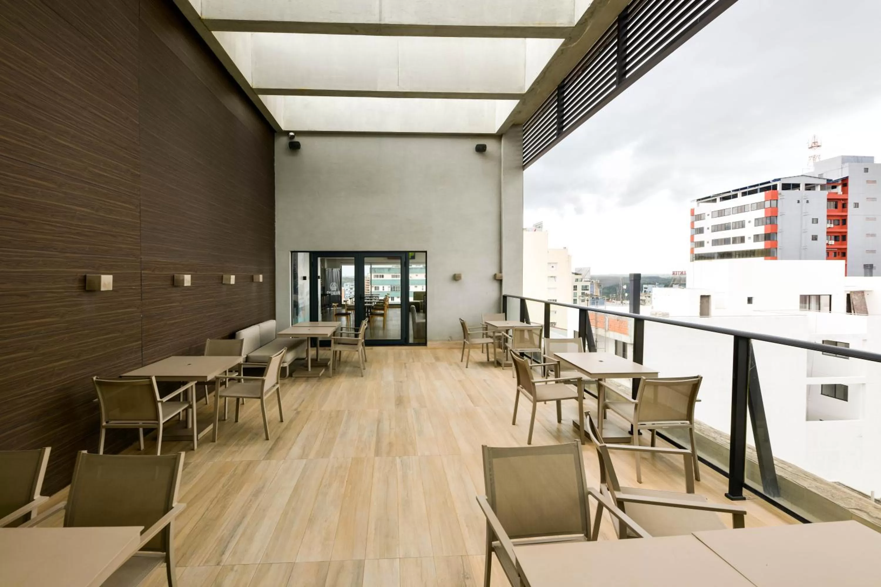 Balcony/Terrace in Rio Hotel by Bourbon Ciudad Del Este