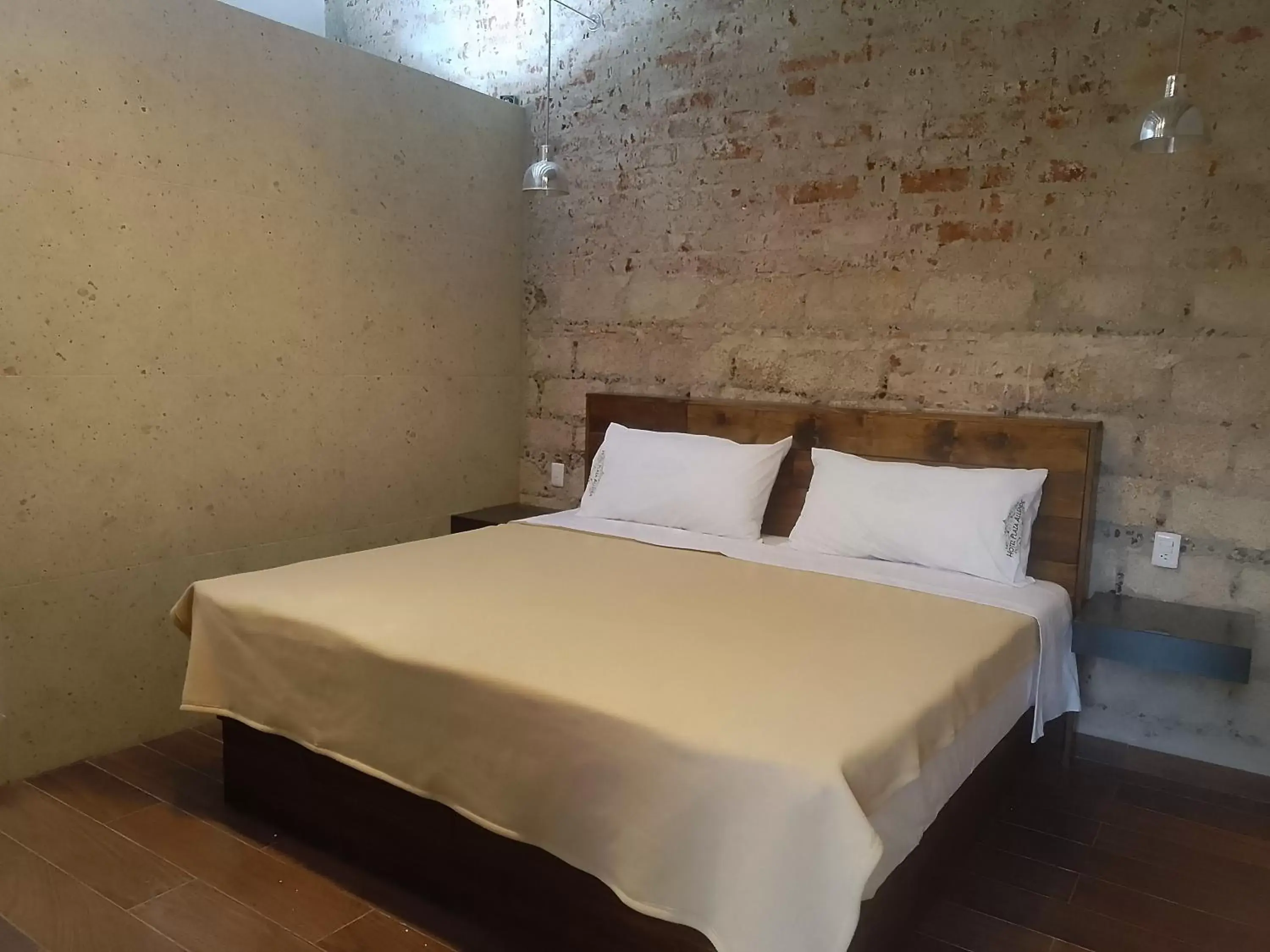 Bed in Hotel Sonno Plaza Allende
