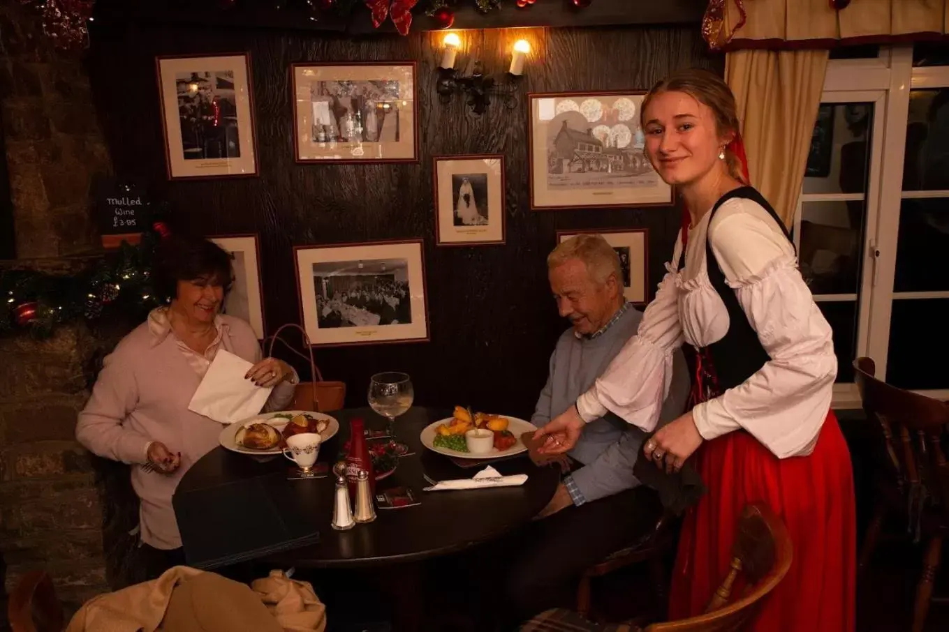 Staff in The Greyhound Inn and Hotel