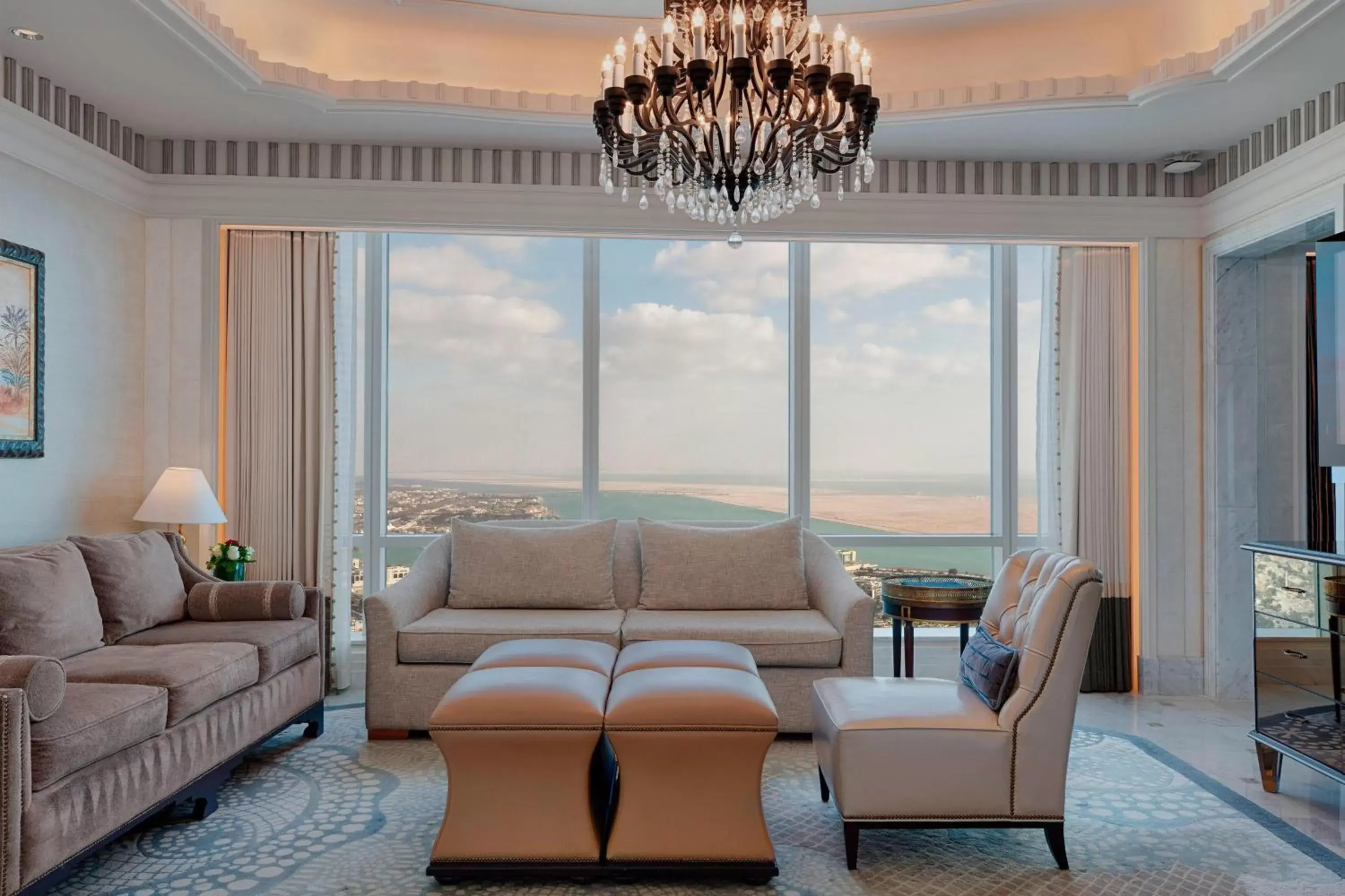 Living room, Seating Area in The St. Regis Abu Dhabi