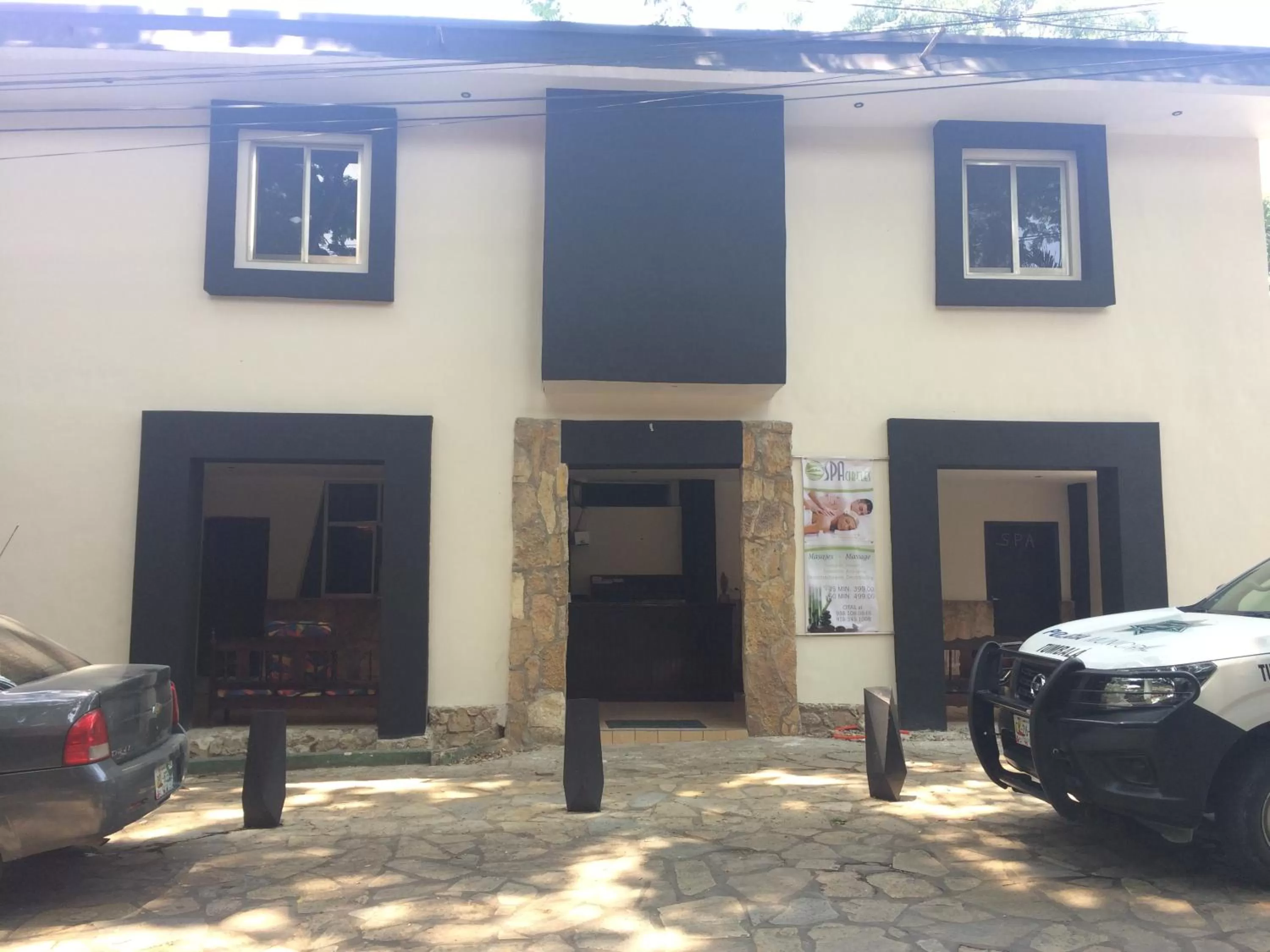 Facade/entrance in Hotel Sevilla Palenque
