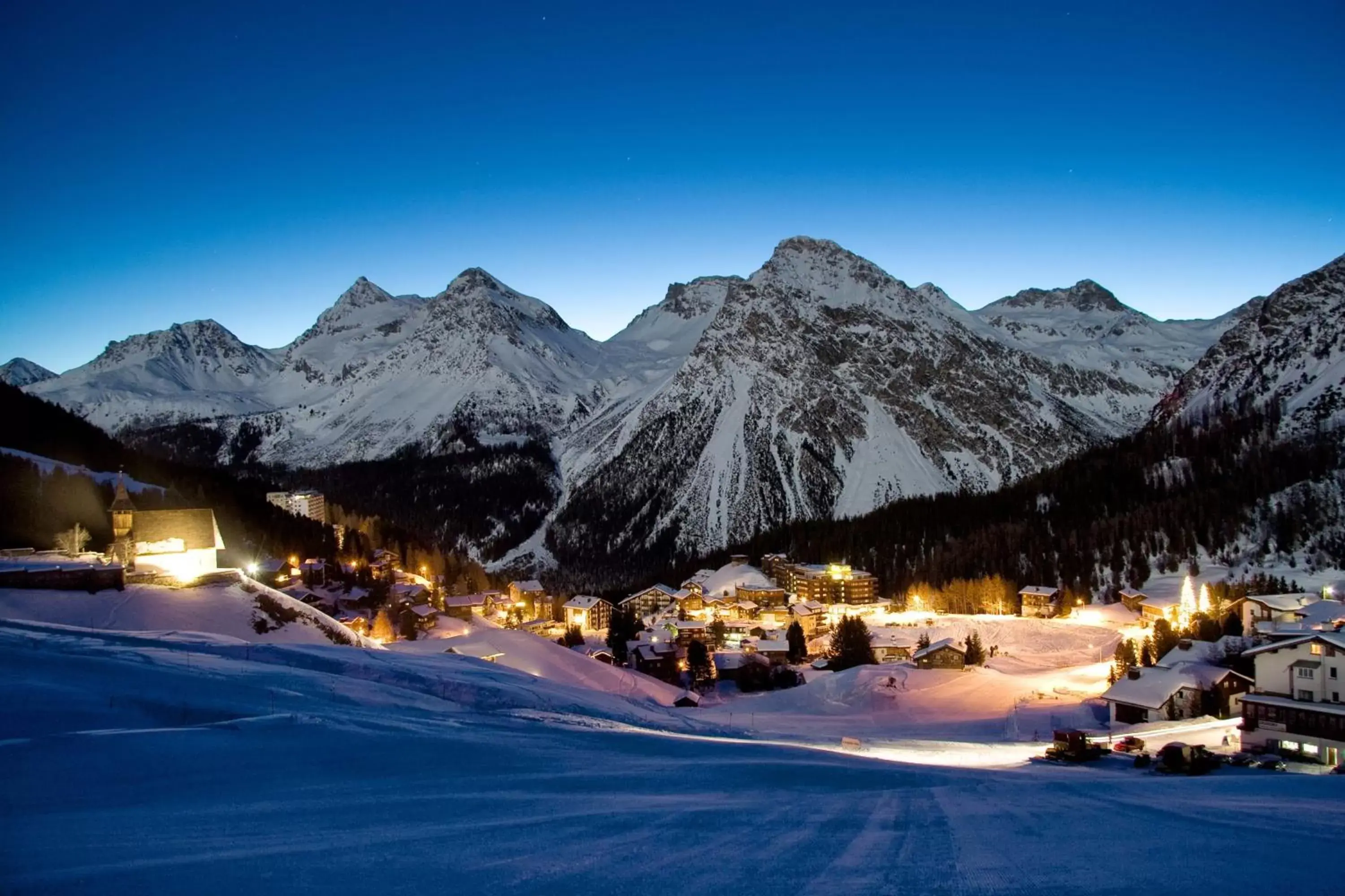 Area and facilities, Winter in Arosa Kulm Hotel & Alpin Spa