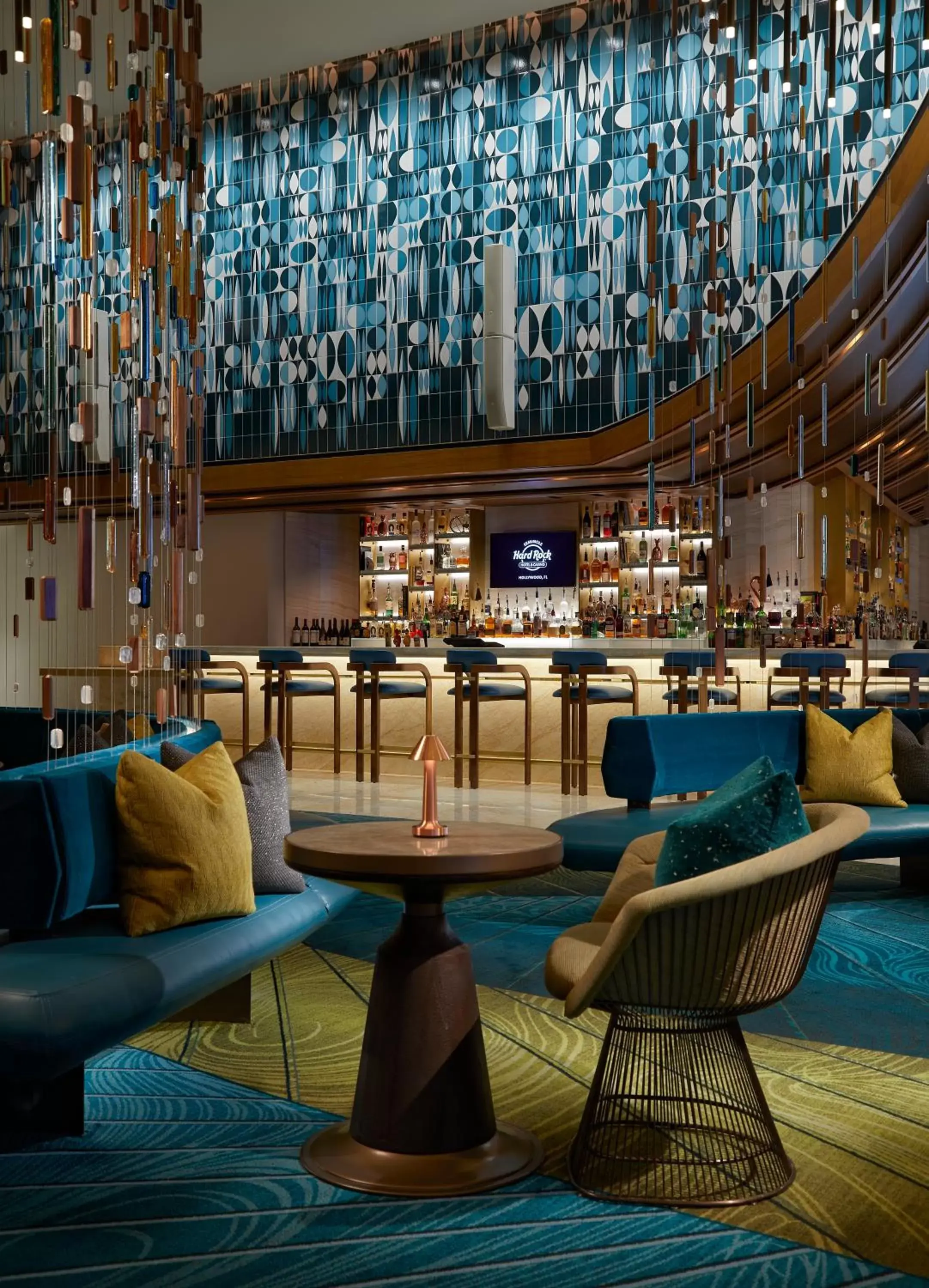 Lounge or bar, Lounge/Bar in The Guitar Hotel at Seminole Hard Rock Hotel & Casino