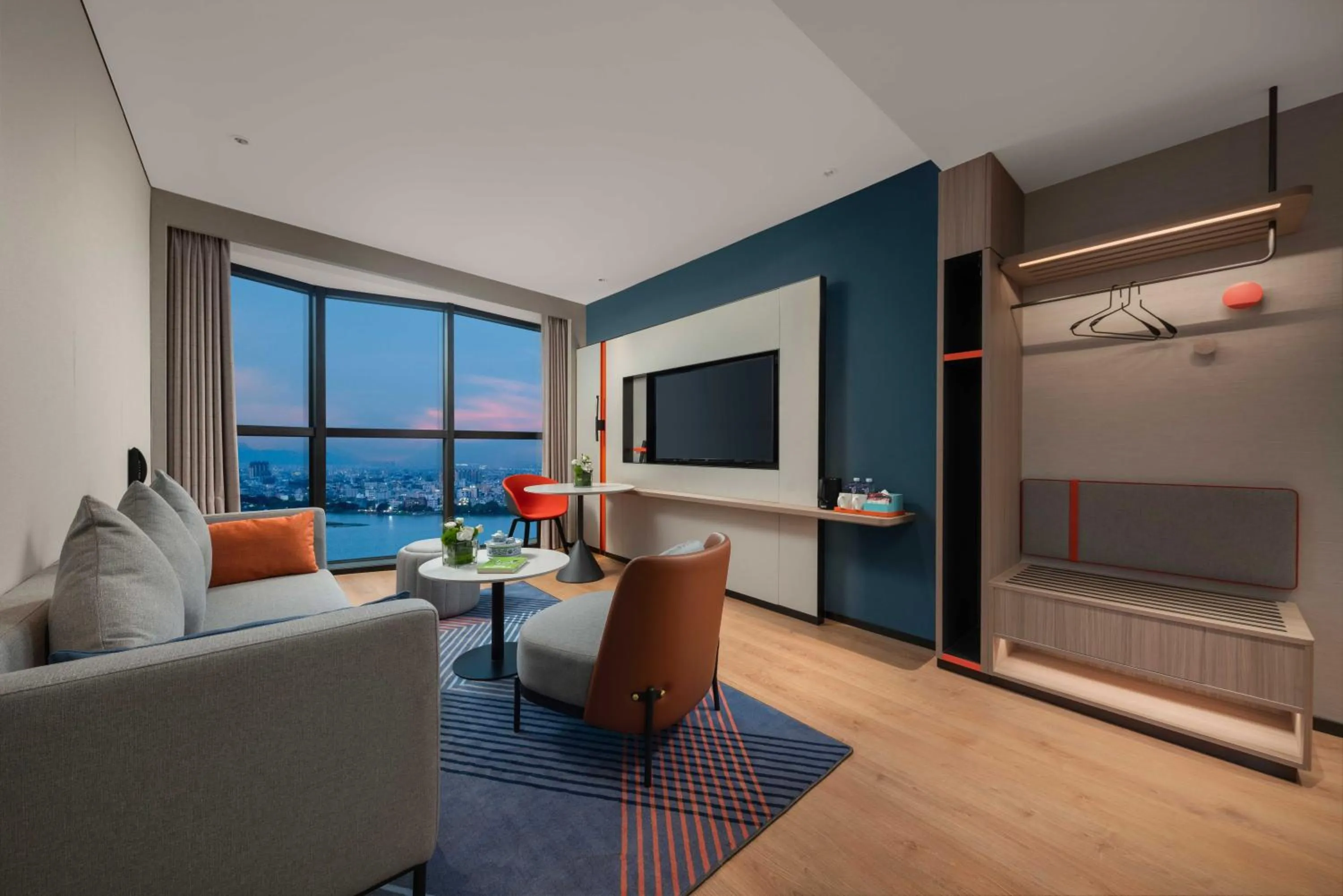 Living room in Holiday Inn Express Shantou Chenghai