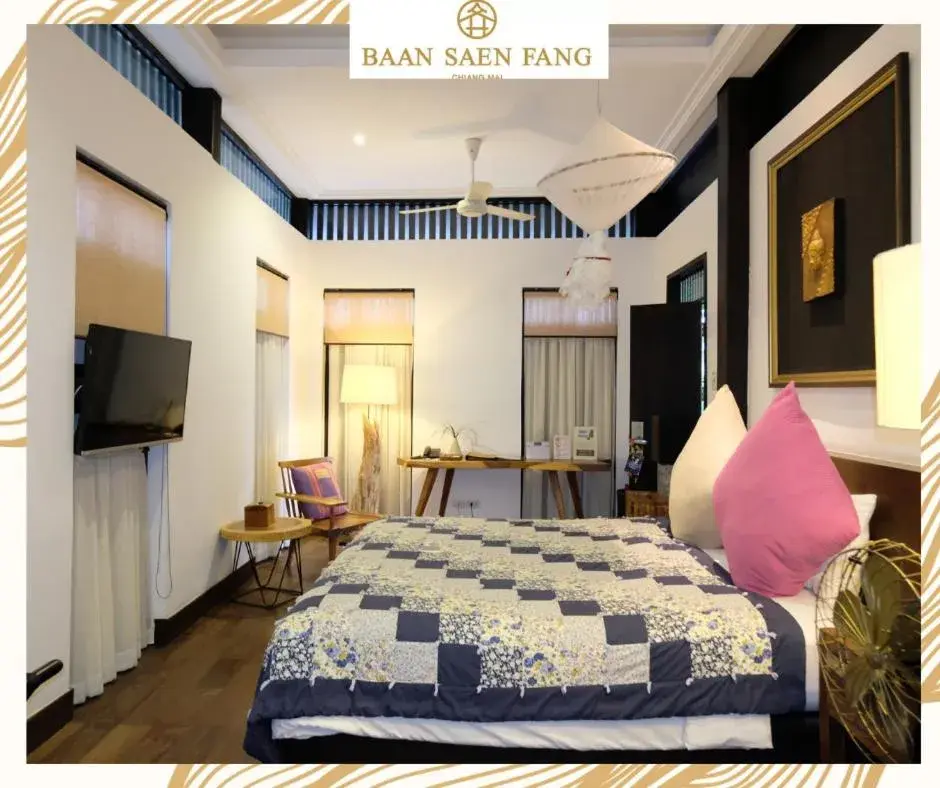 Bed in Baan Saen Fang Chiang Mai - SHA Plus