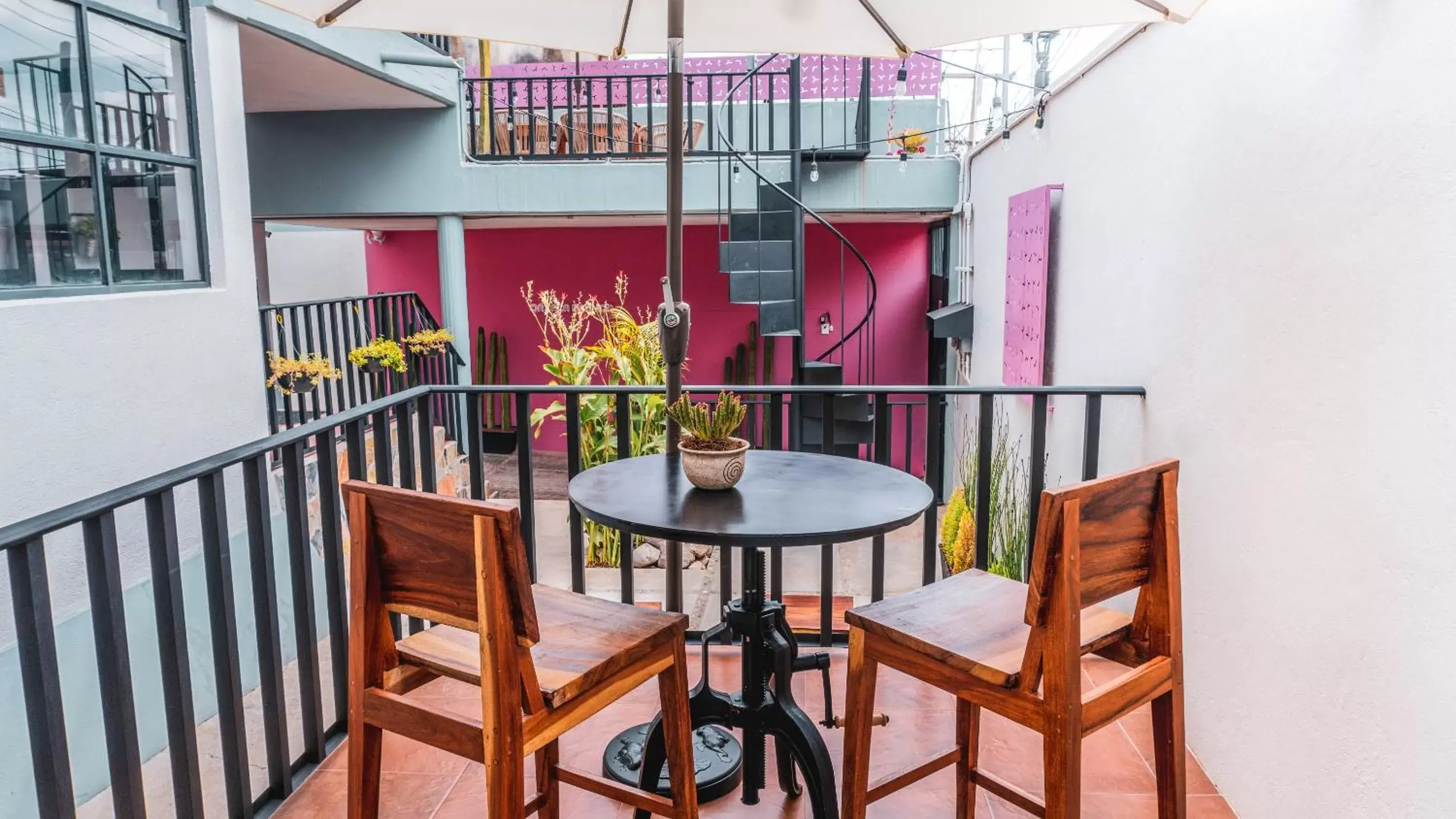 Restaurant/places to eat, Balcony/Terrace in Casa Soledad