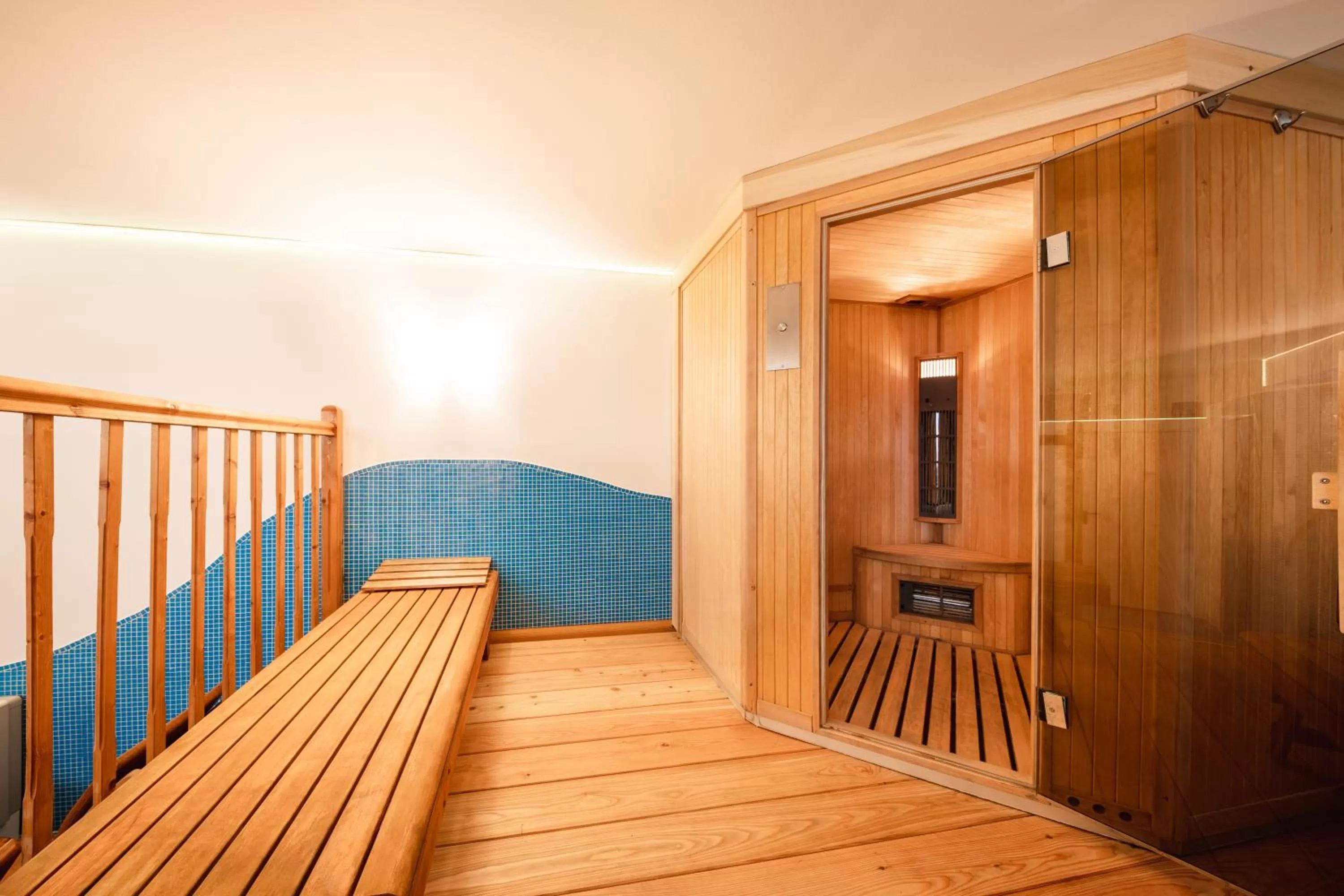 Sauna in Hotel Elena