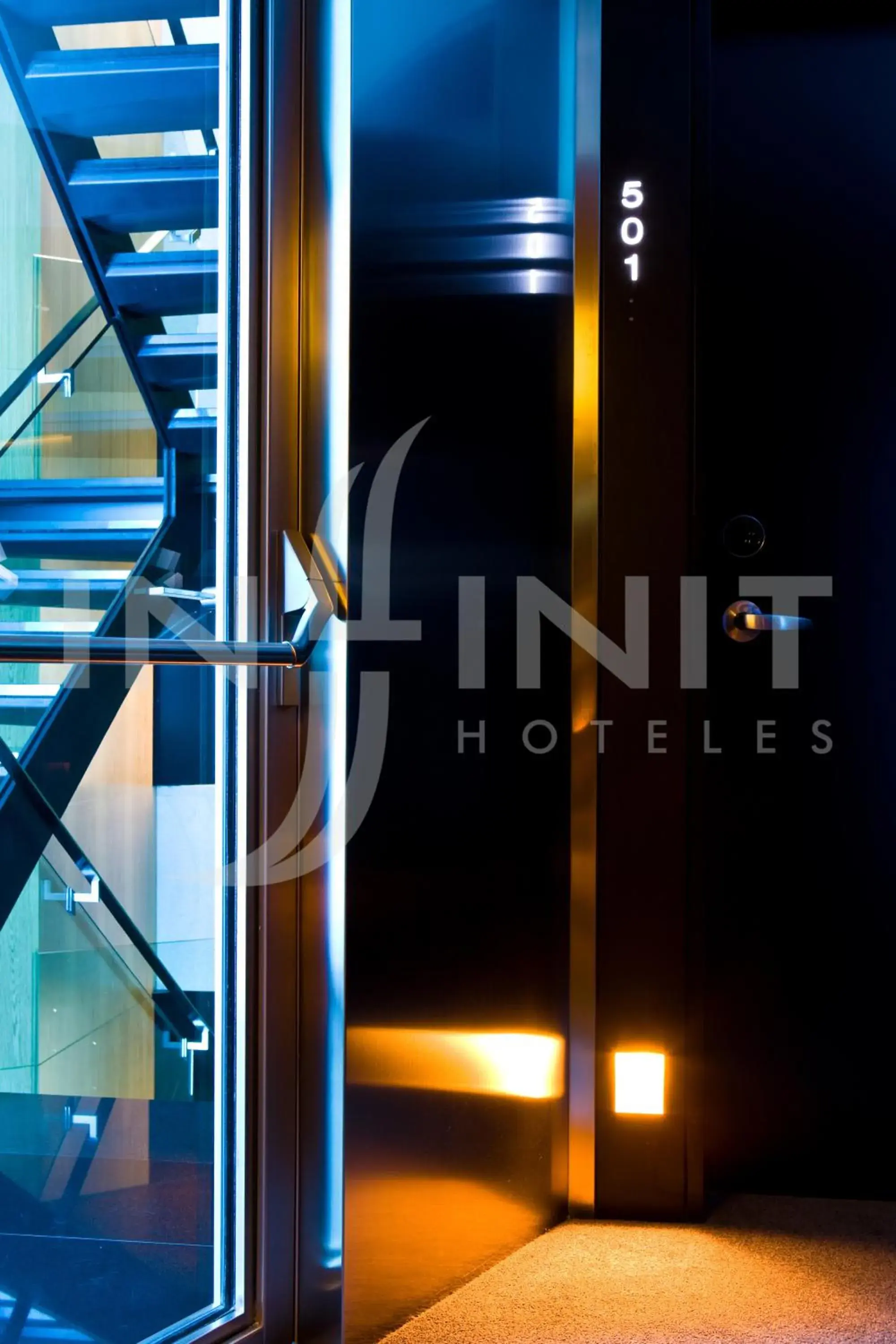 Decorative detail in Hotel Inffinit