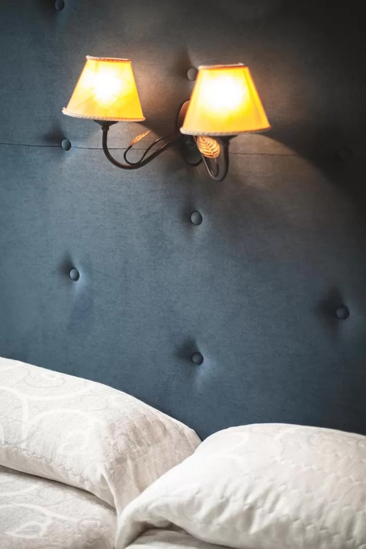 Decorative detail, Bed in Posada Cicero