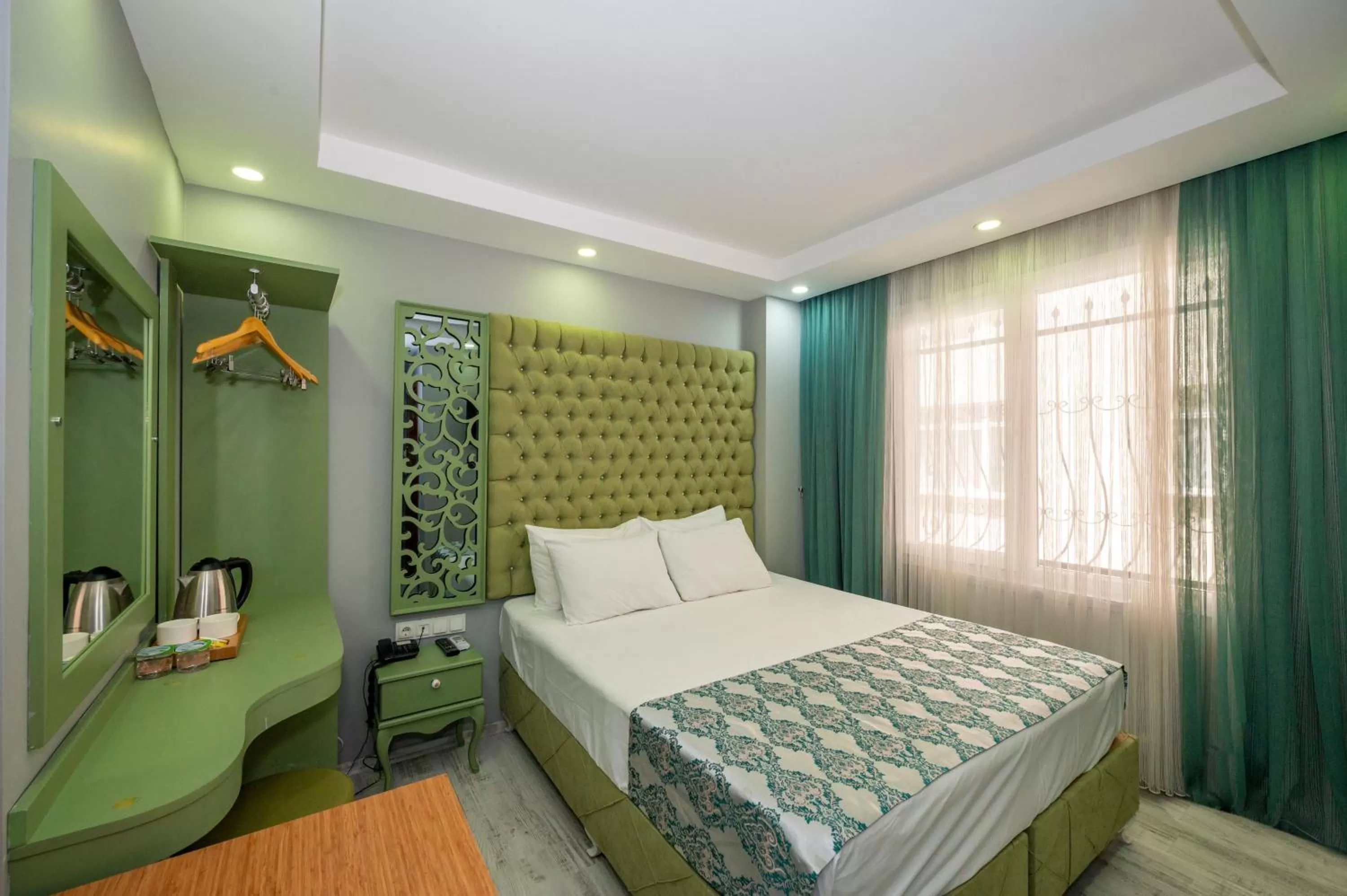 Photo of the whole room, Bed in Green Garden Hotel