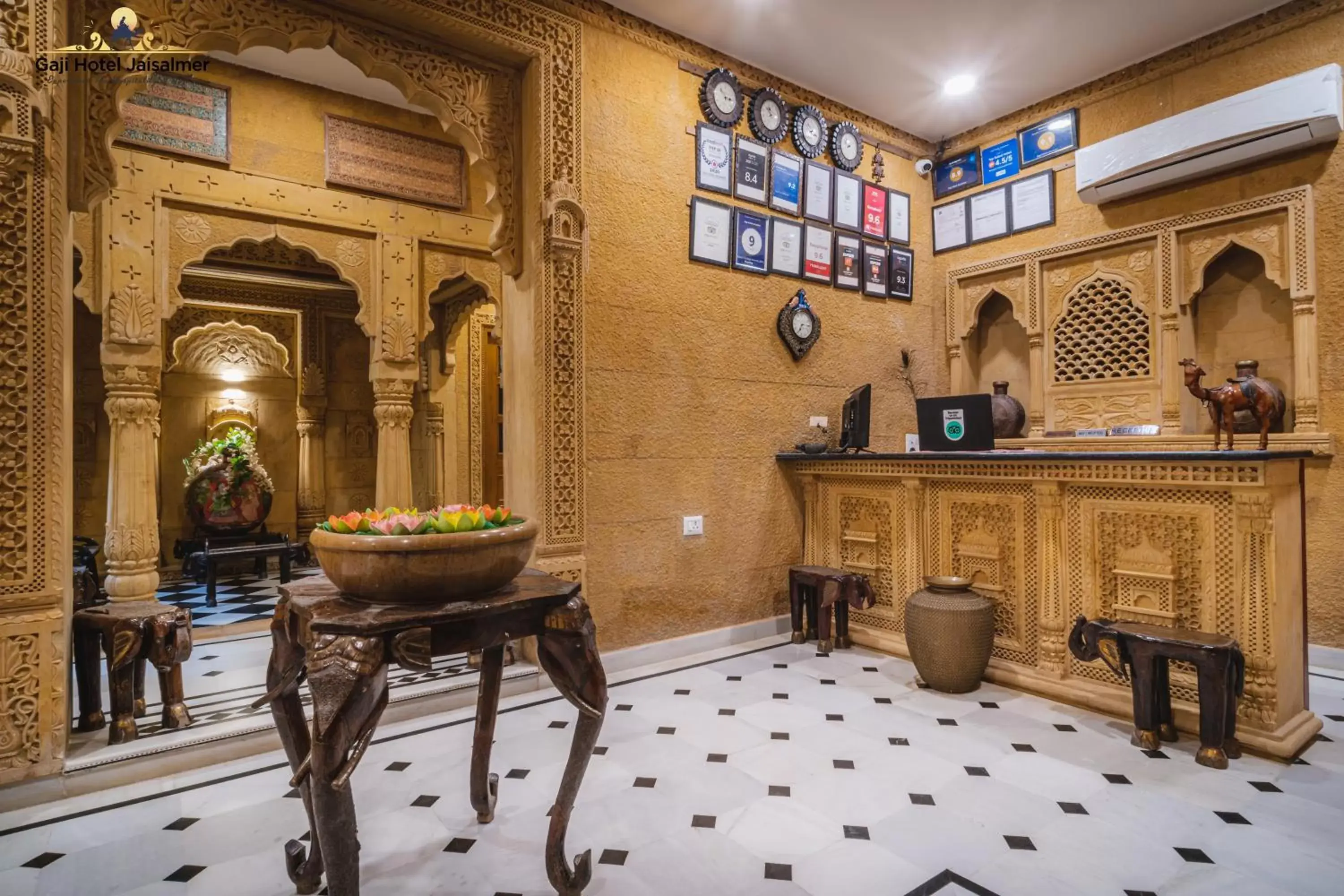 Property building, Lobby/Reception in Gaji Hotel Jaisalmer