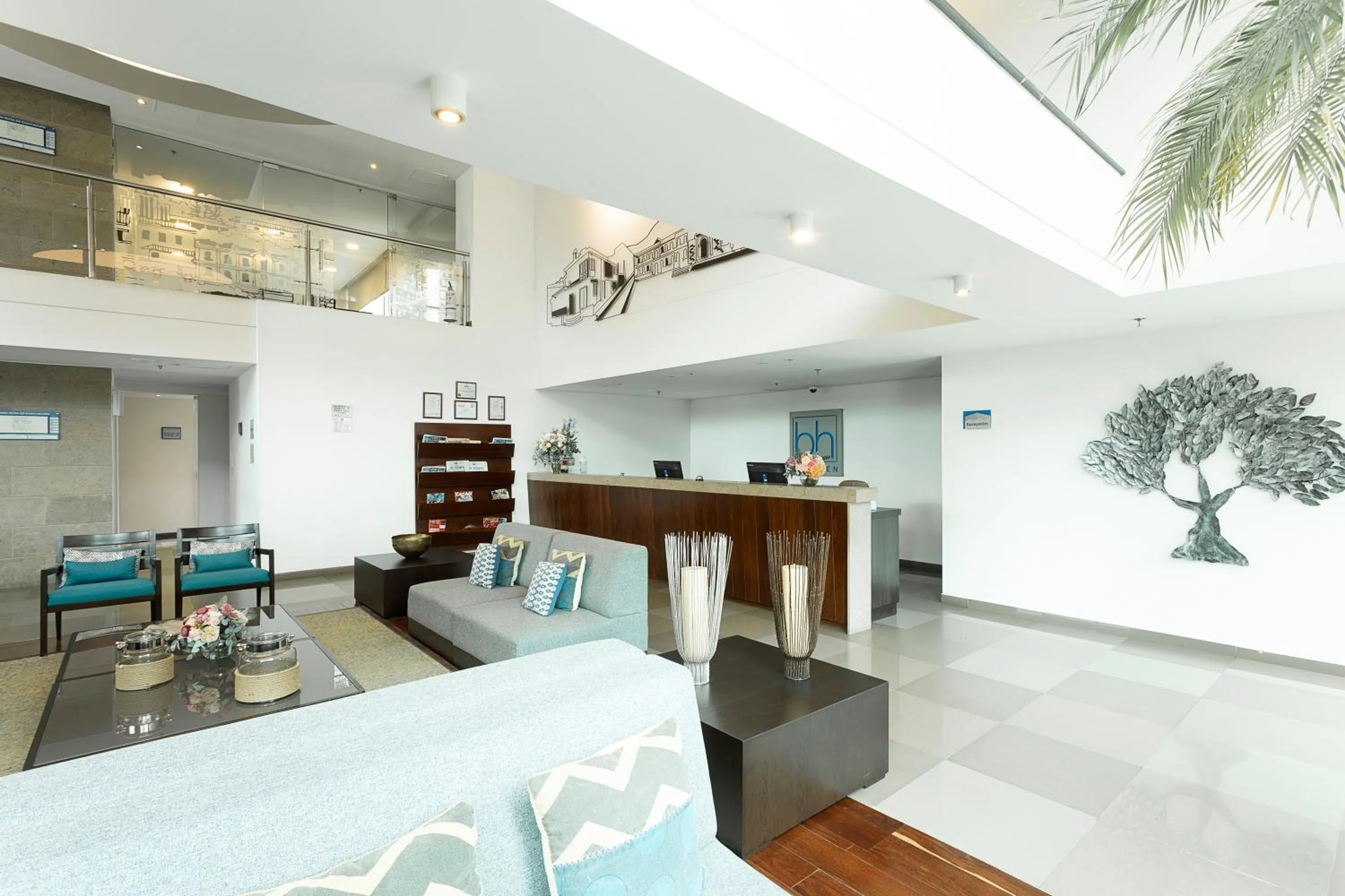 Lobby or reception in Hotel bh Usaquén