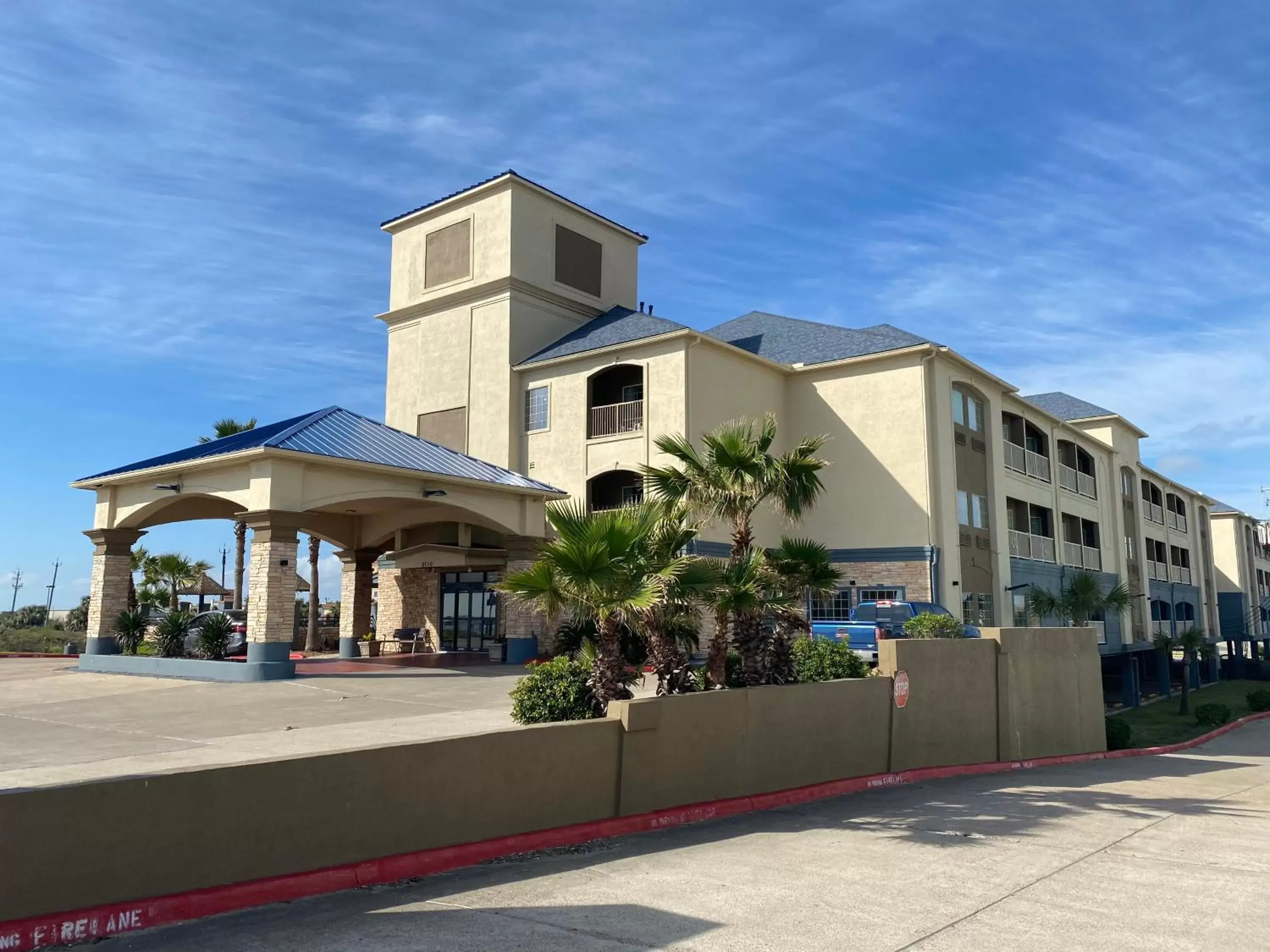 Property Building in Galveston Beach Hotel