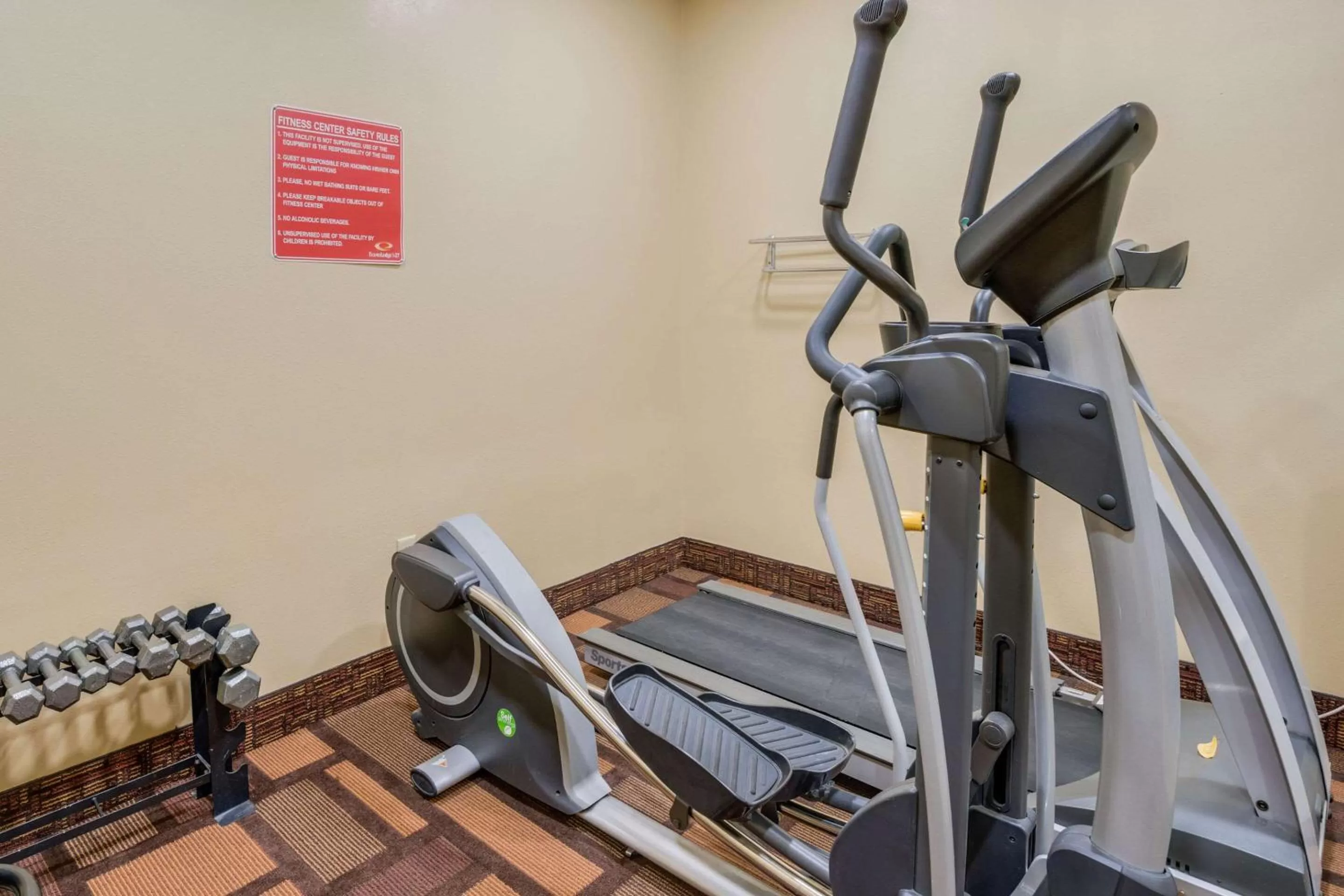 Fitness centre/facilities in Econo Lodge Lubbock I-27
