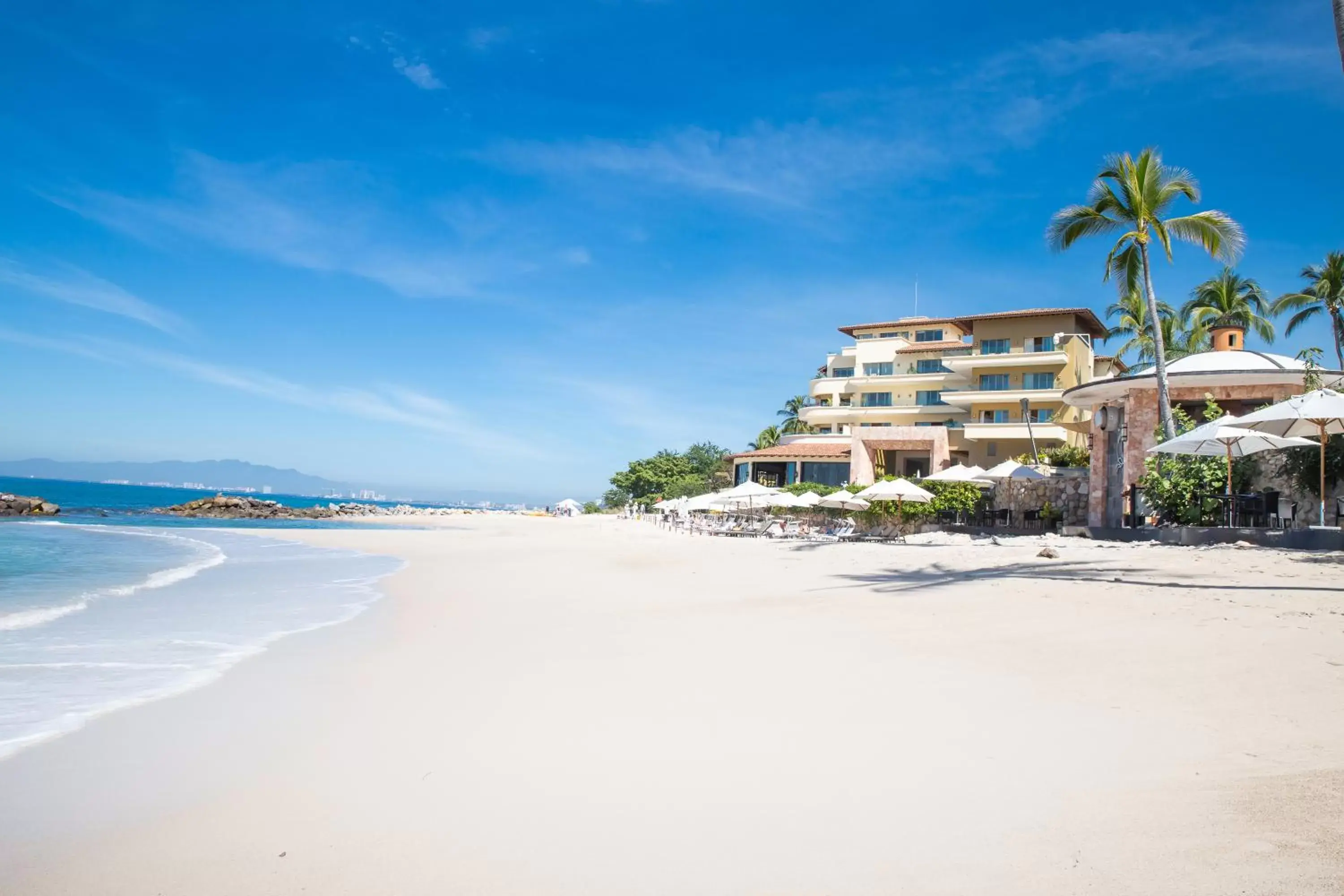 Beach, Property Building in Garza Blanca Preserve Resort & Spa