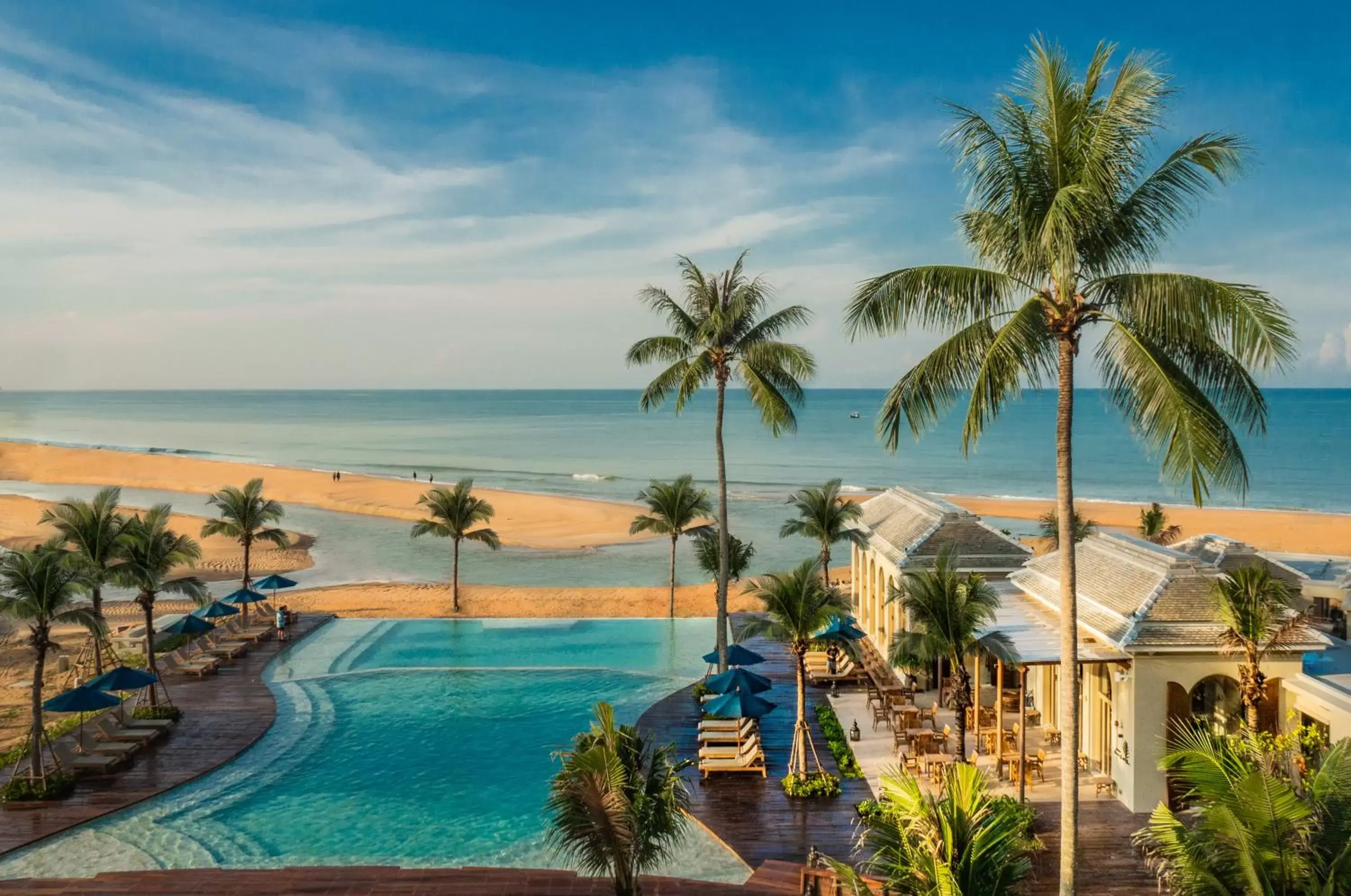 Beach, Pool View in Devasom Khao Lak Beach Resort & Villas