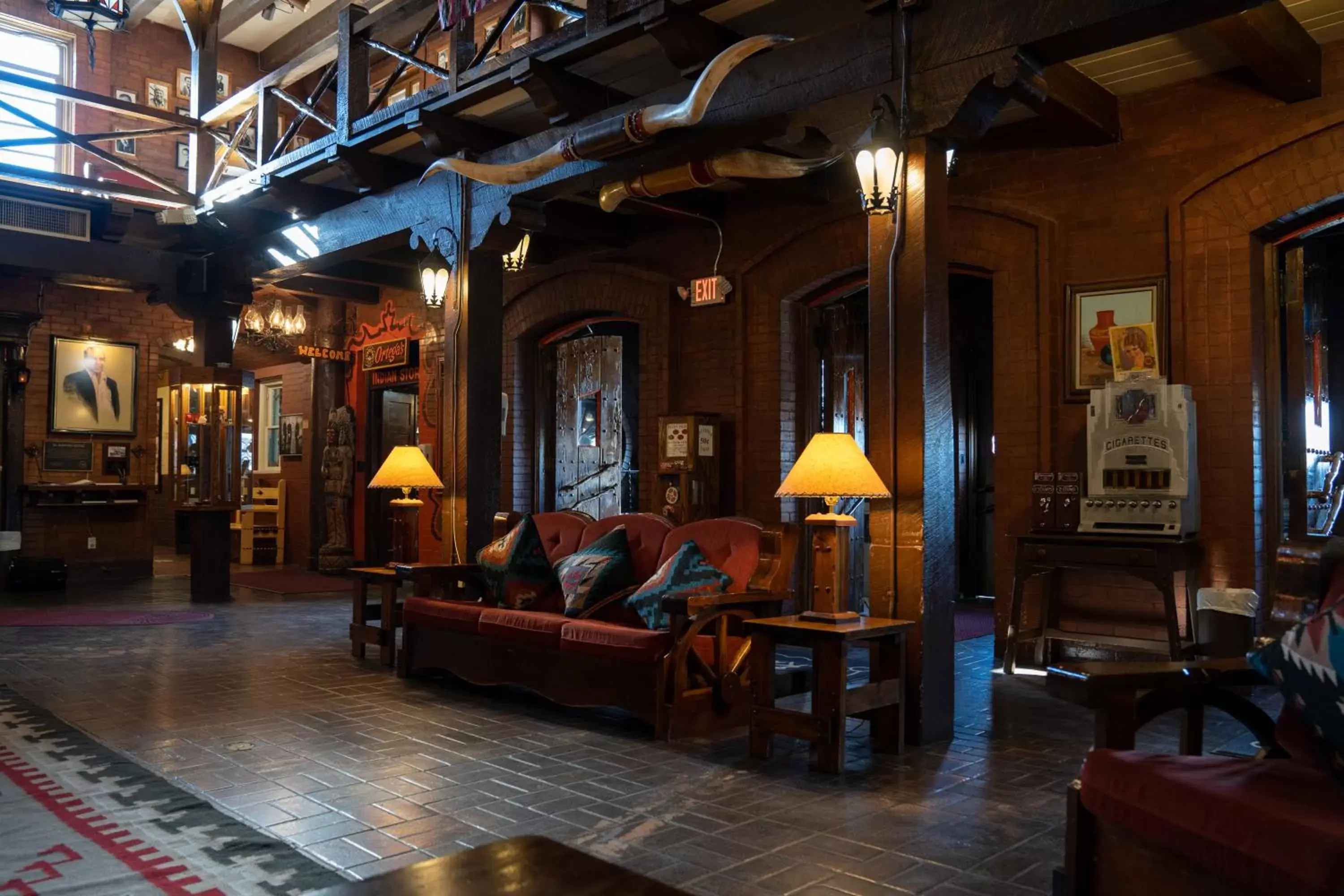 Lobby or reception in Hotel El Rancho