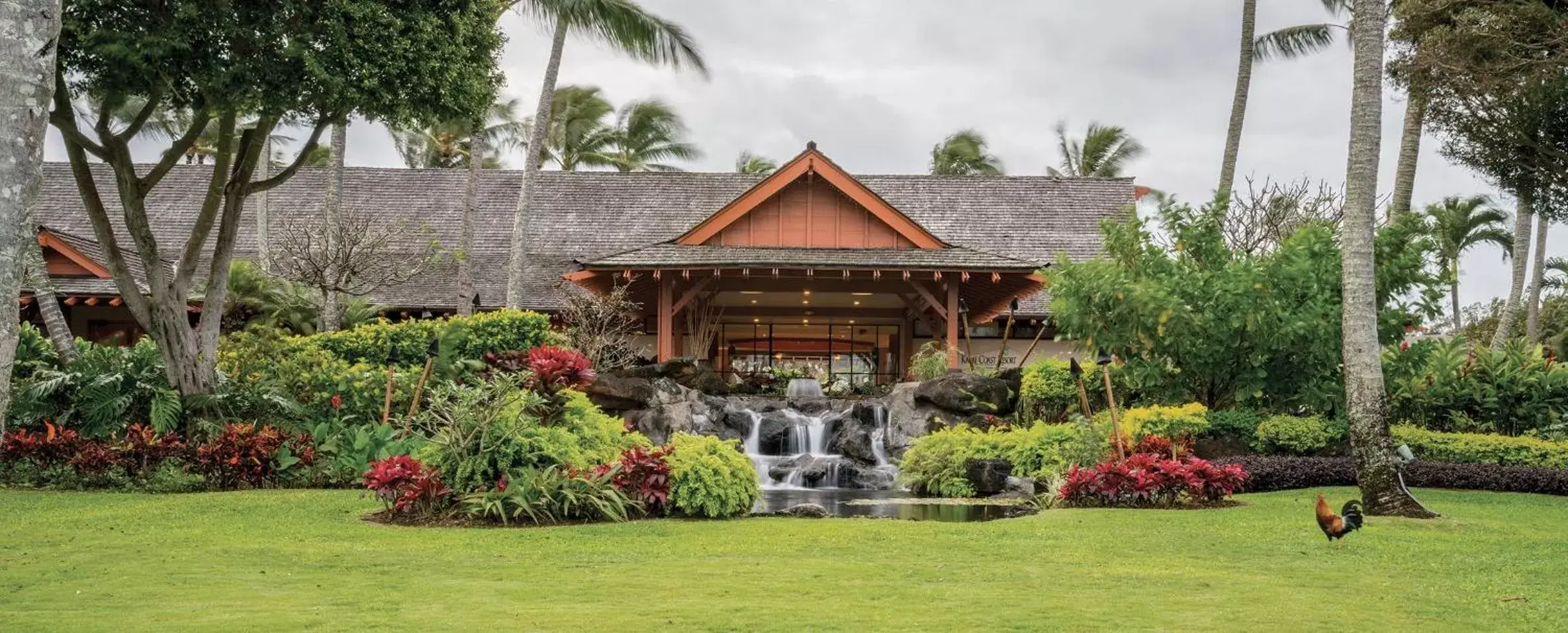 Facade/entrance, Property Building in Kauai Coast Resort at the Beach Boy