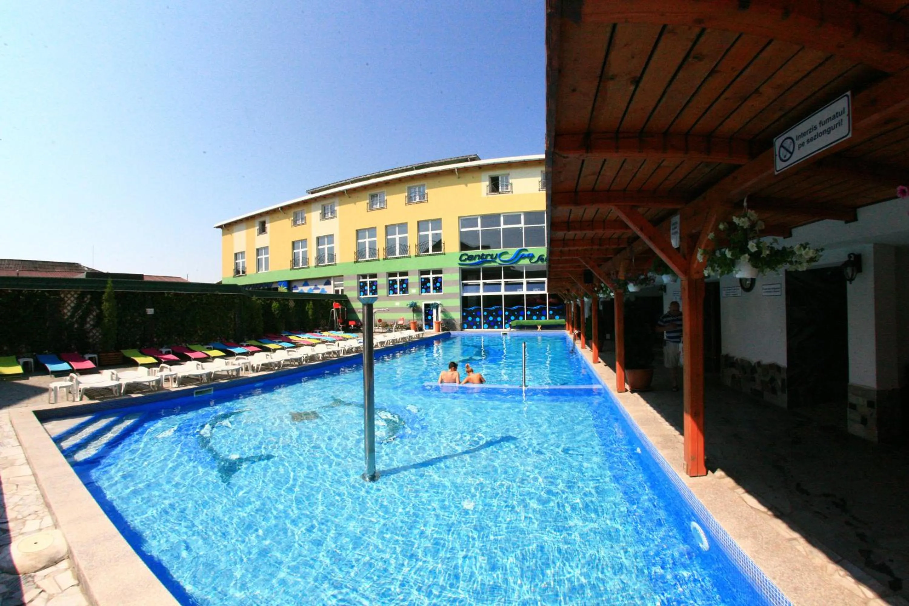 Swimming pool in Hotel Seneca