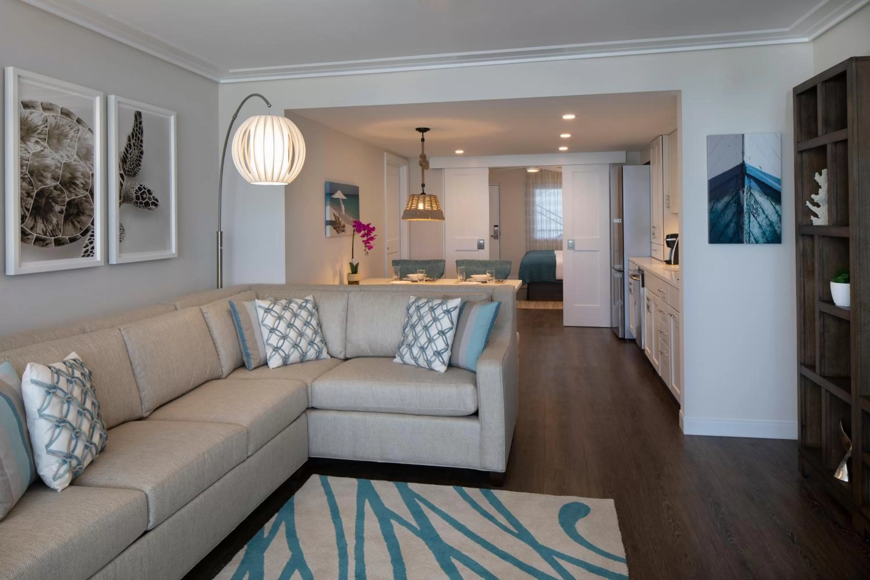Living room in The Laureate Key West