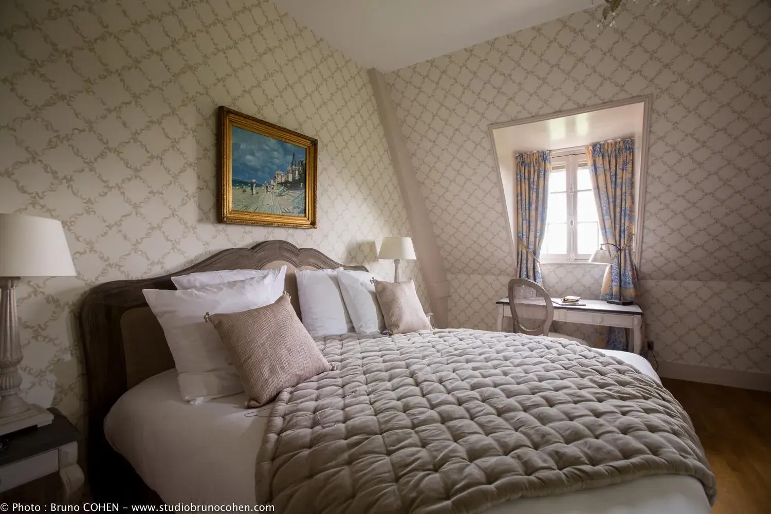 Bedroom, Bed in Le Château de la Tour
