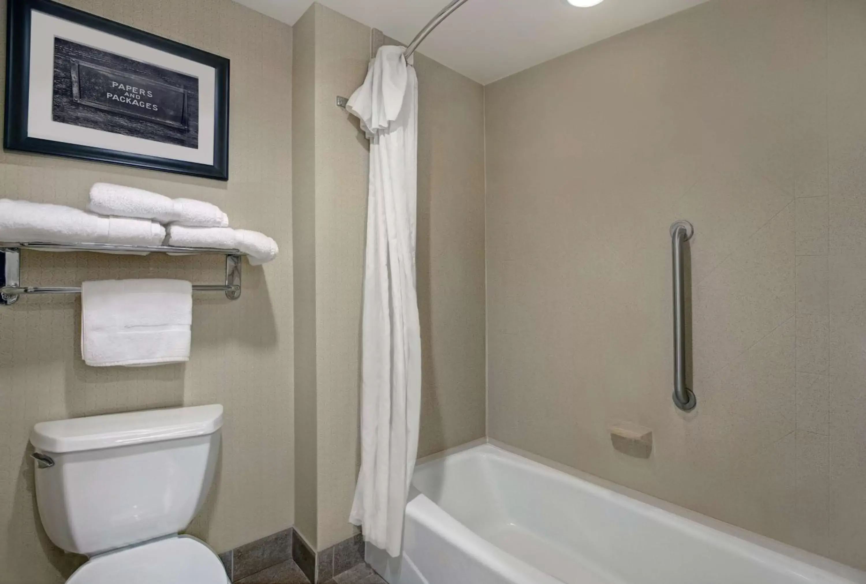 Bathroom in Homewood Suites Charlotte Ayrsley