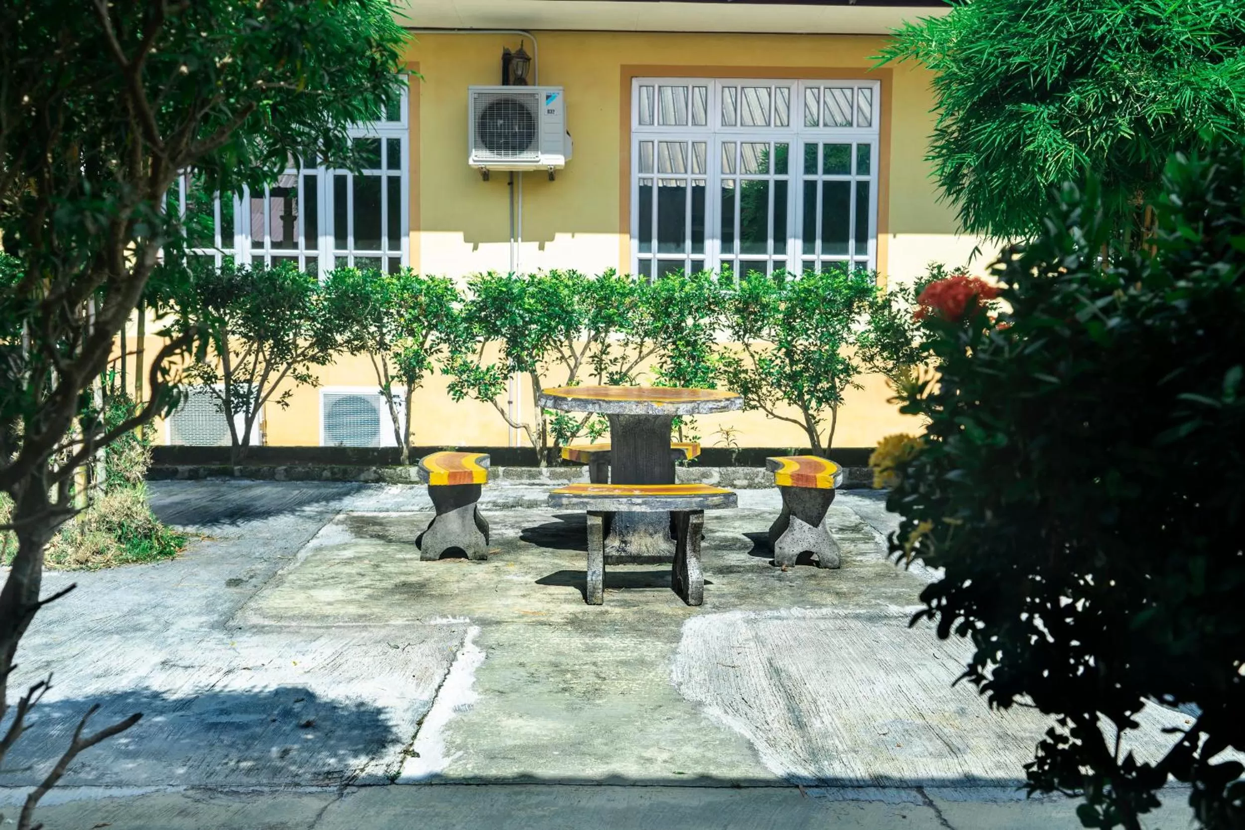 Garden view in NR Langkawi Motel