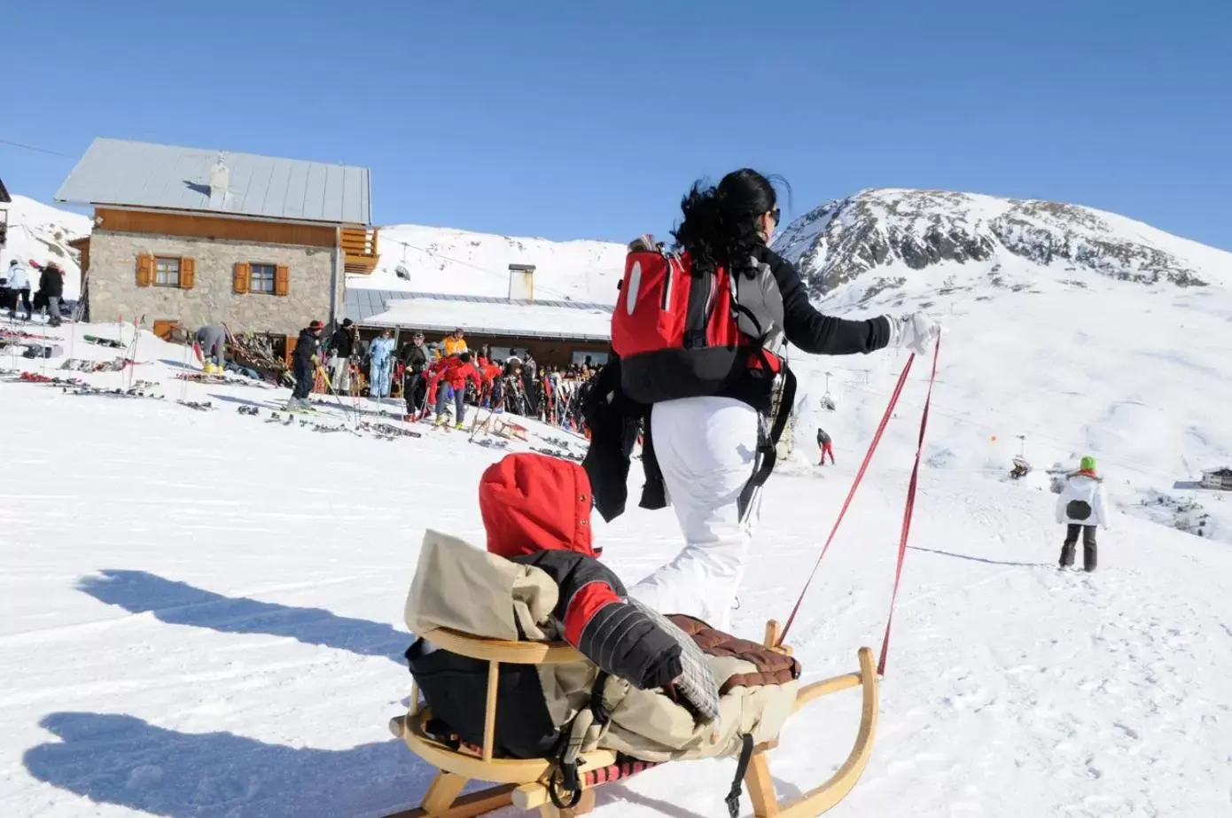 Area and facilities, Winter in Hotel-Garni Ehrenfels