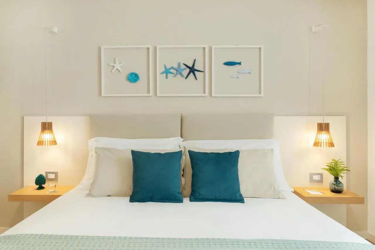 Bedroom, Bed in Albatros Beach Hotel