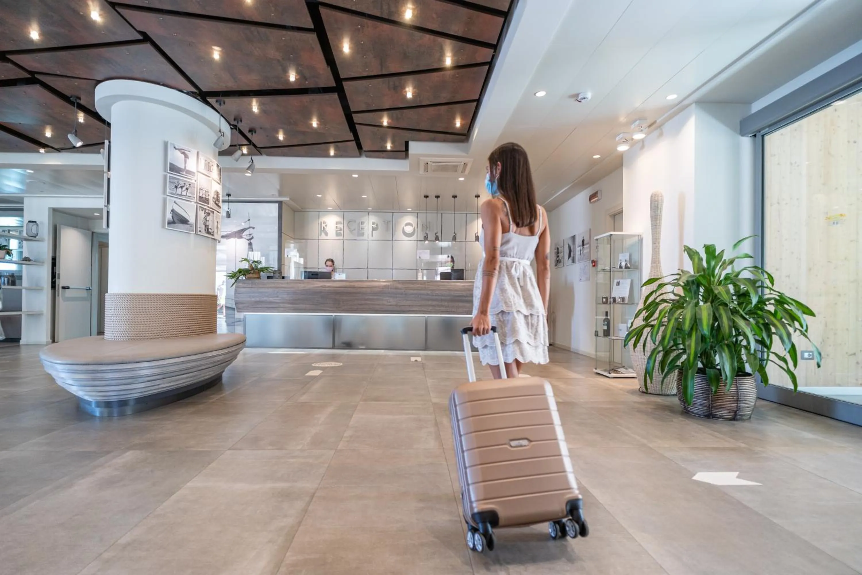 Lobby or reception in Nautilus Family Hotel