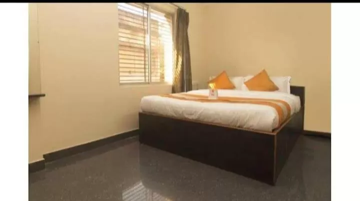 Bed in Skyline Lodge