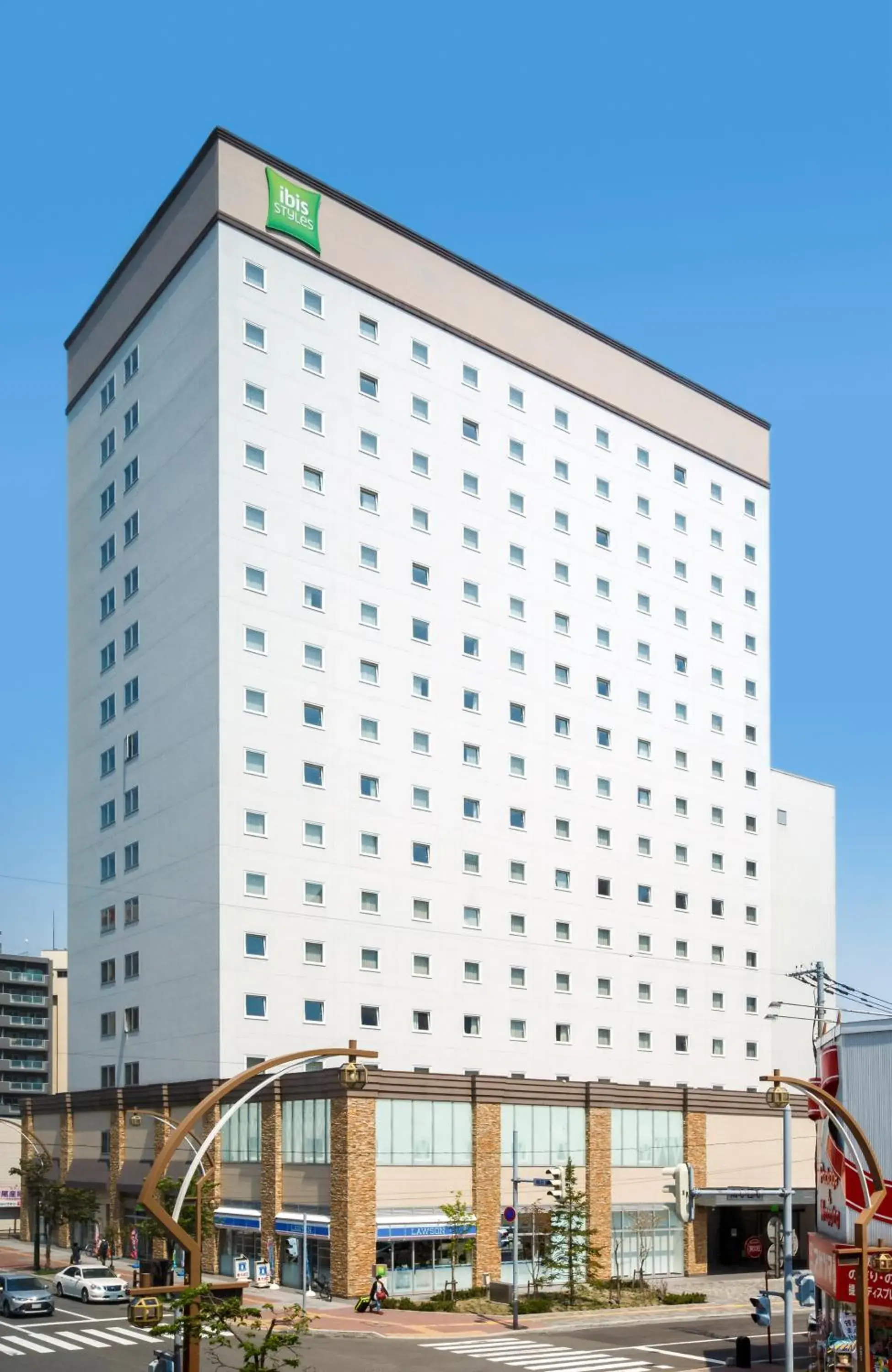 Facade/entrance, Property Building in Ibis Styles Sapporo Hotel