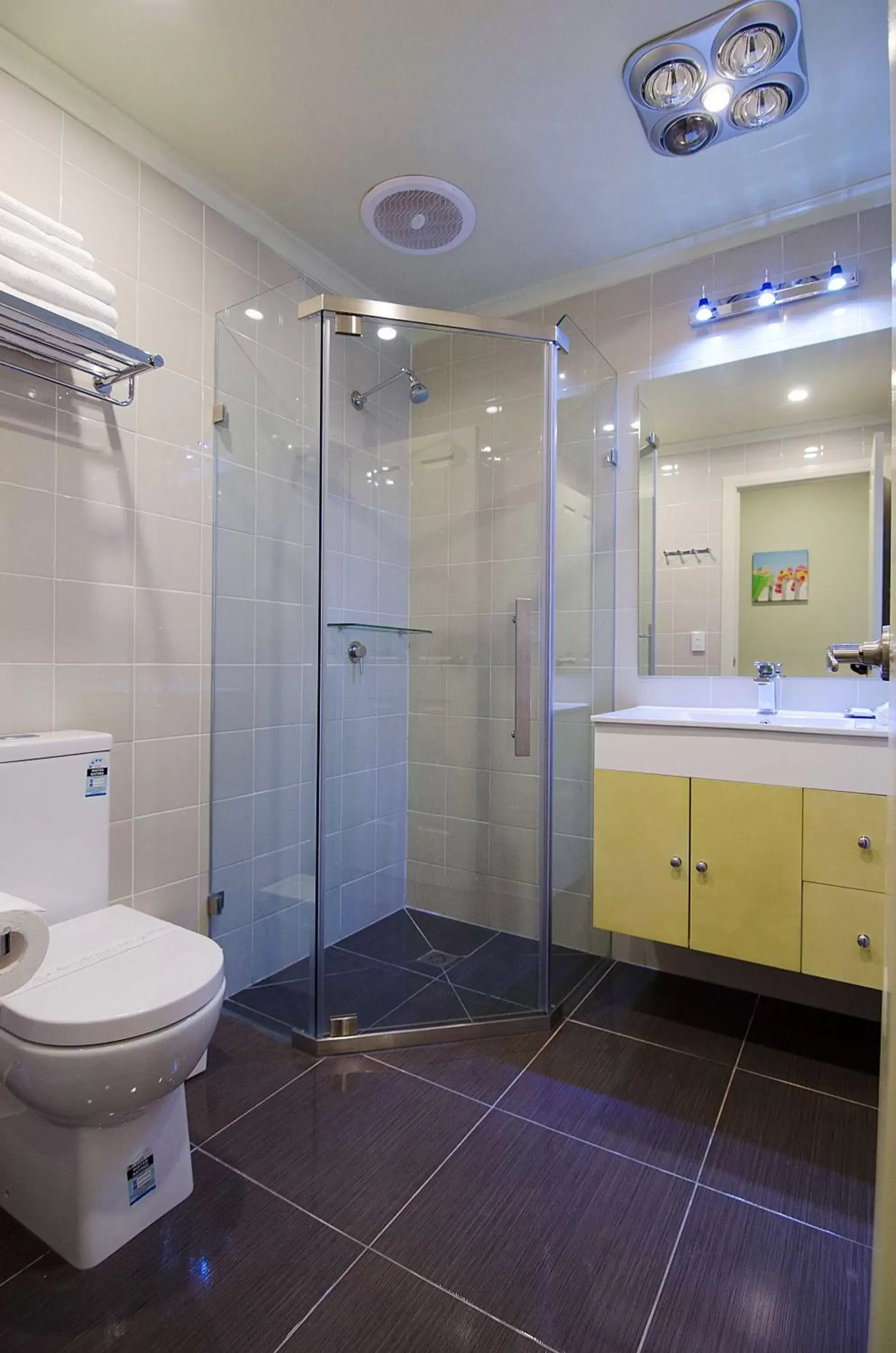 Shower, Bathroom in Park Squire Motor Inn & Serviced Apartments