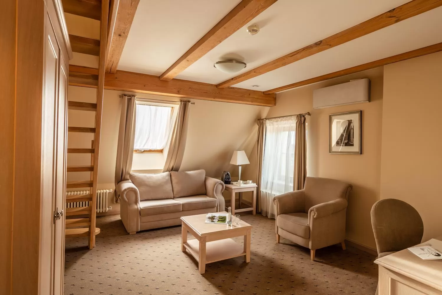 Living room in Zamek Topacz