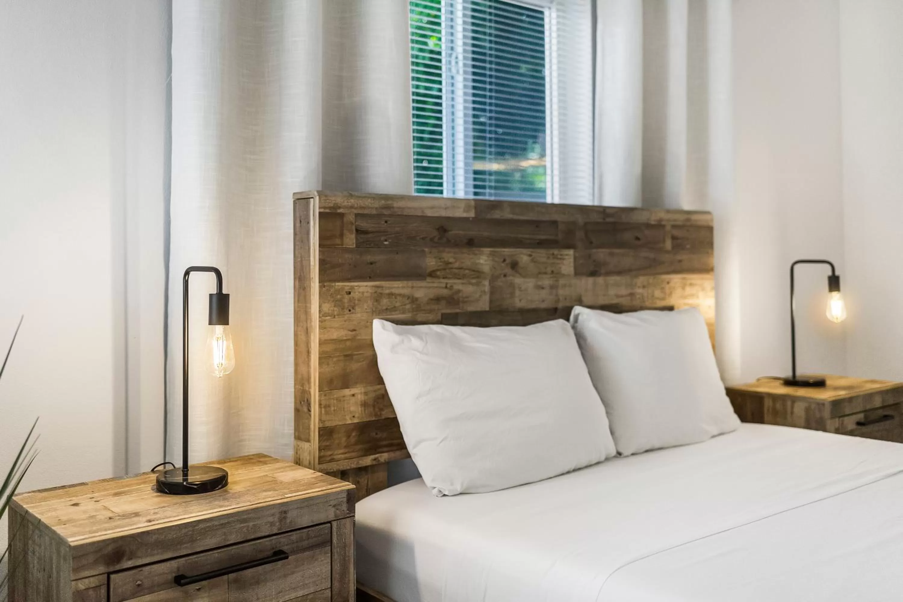 Bed in Alani Bay Premium Condos