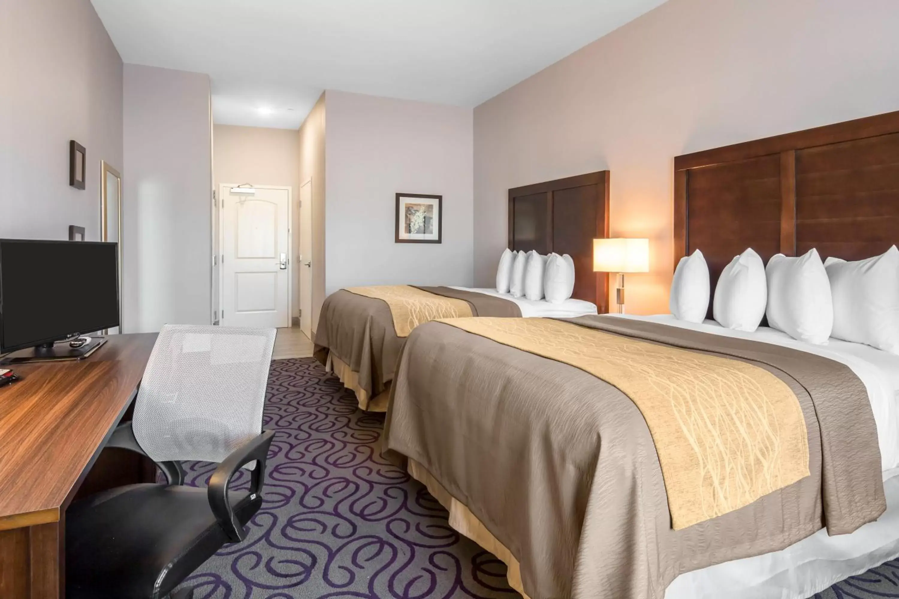 Queen Room with Two Queen Beds - Non-Smoking in Comfort Inn & Suites Lovington