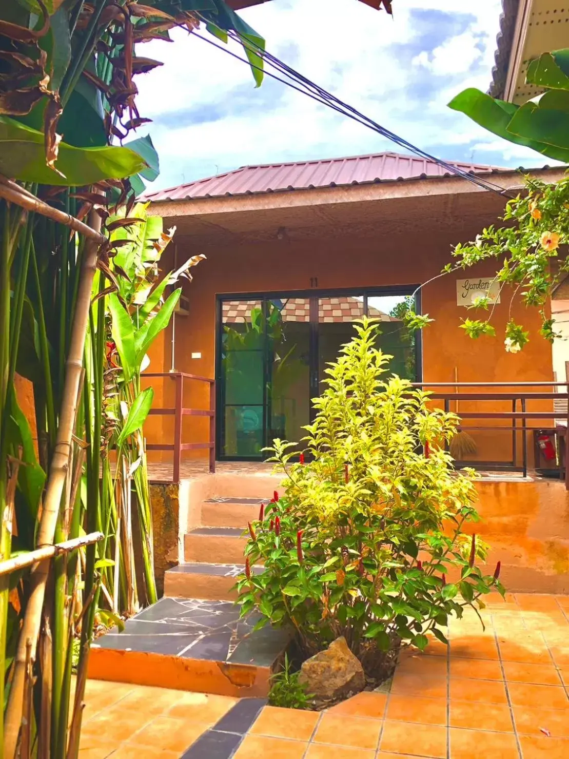 Property building in Panisara Pool Villa Resort Huahin