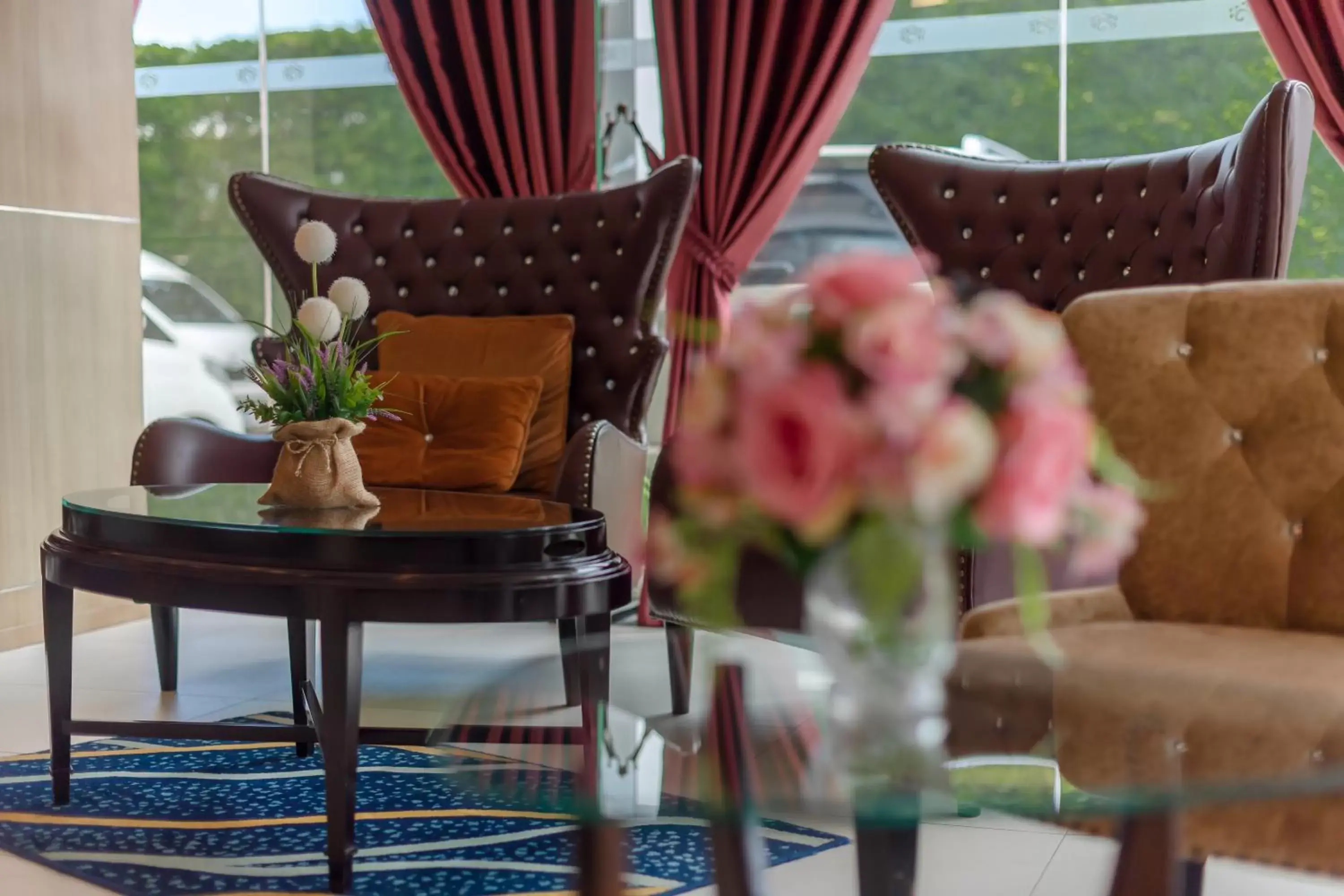 Seating area in The Pannarai Hotel