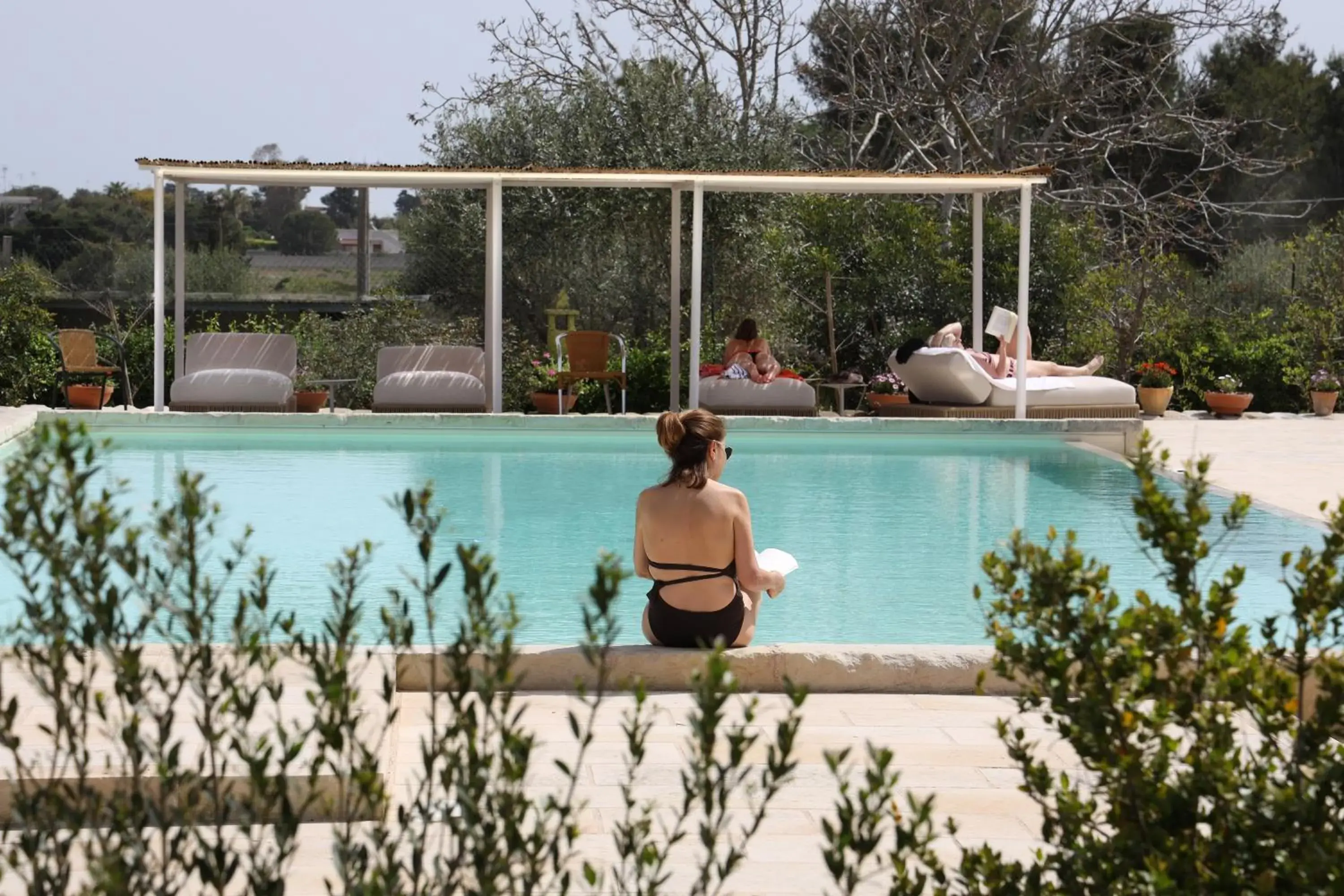 People, Swimming Pool in Borgo Sentinella