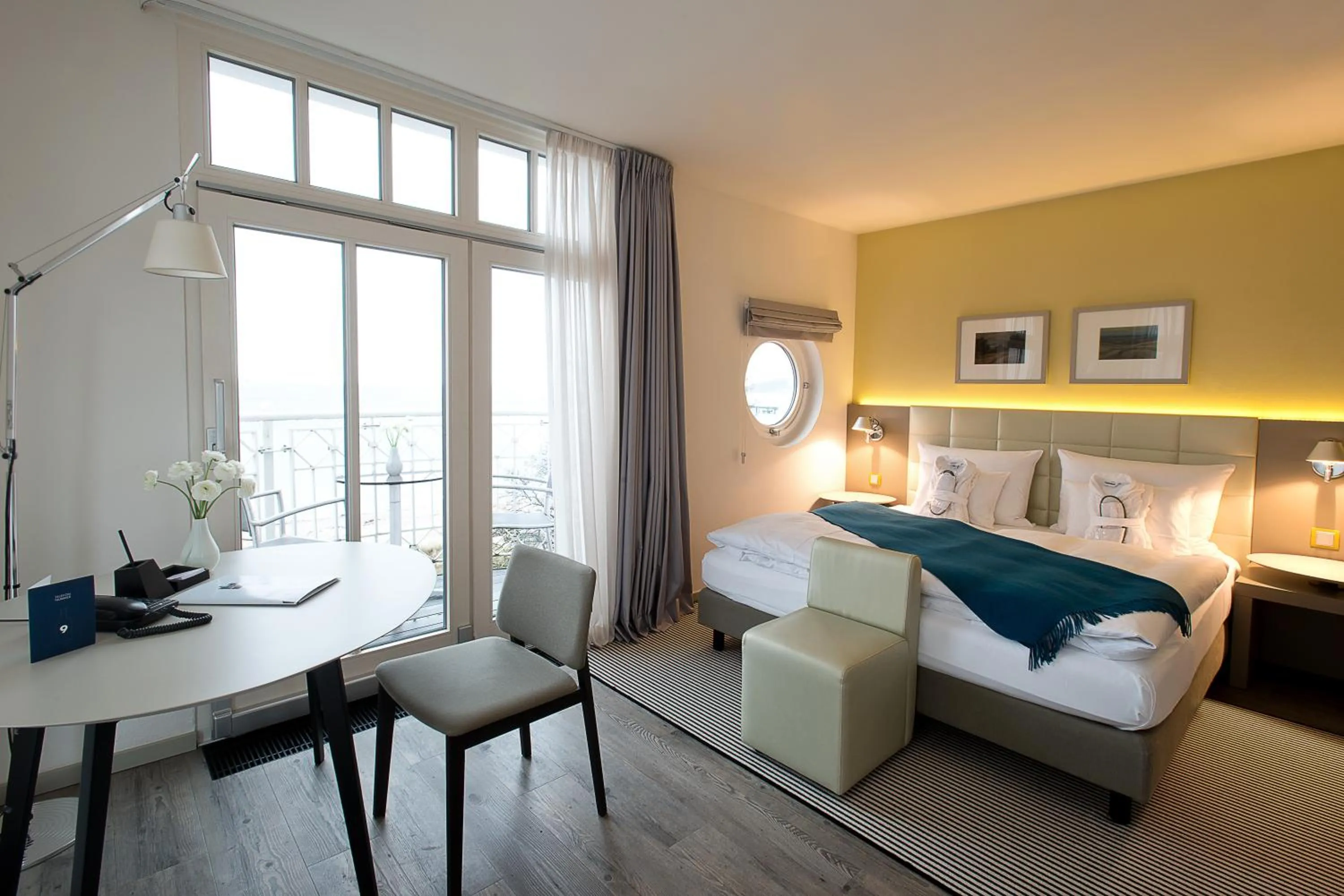 Photo of the whole room, Bed in Hotel AM MEER & Spa