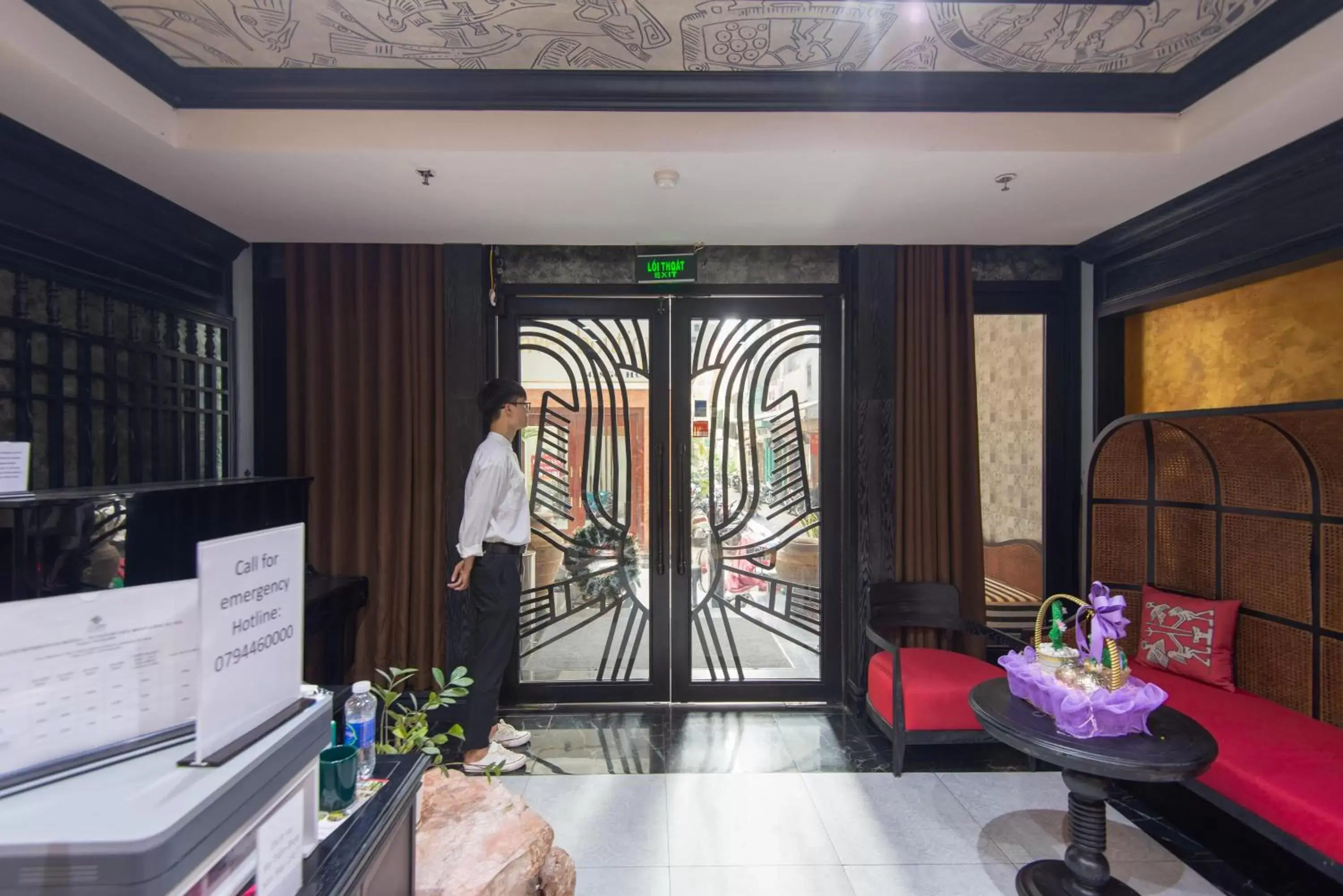 Living room, Lobby/Reception in 22Land Residence Hotel & Spa 52 Ngo Huyen Living room, Lobby/Reception in 22Land Residence Hotel & Spa 52 Ngo Huyen