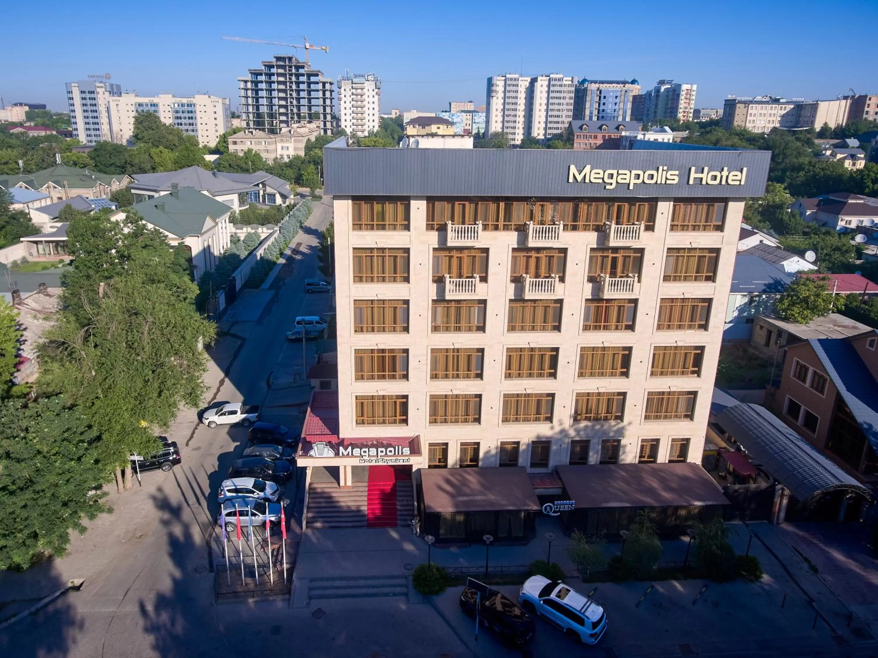 Property building in Megapolis Hotel Shymkent