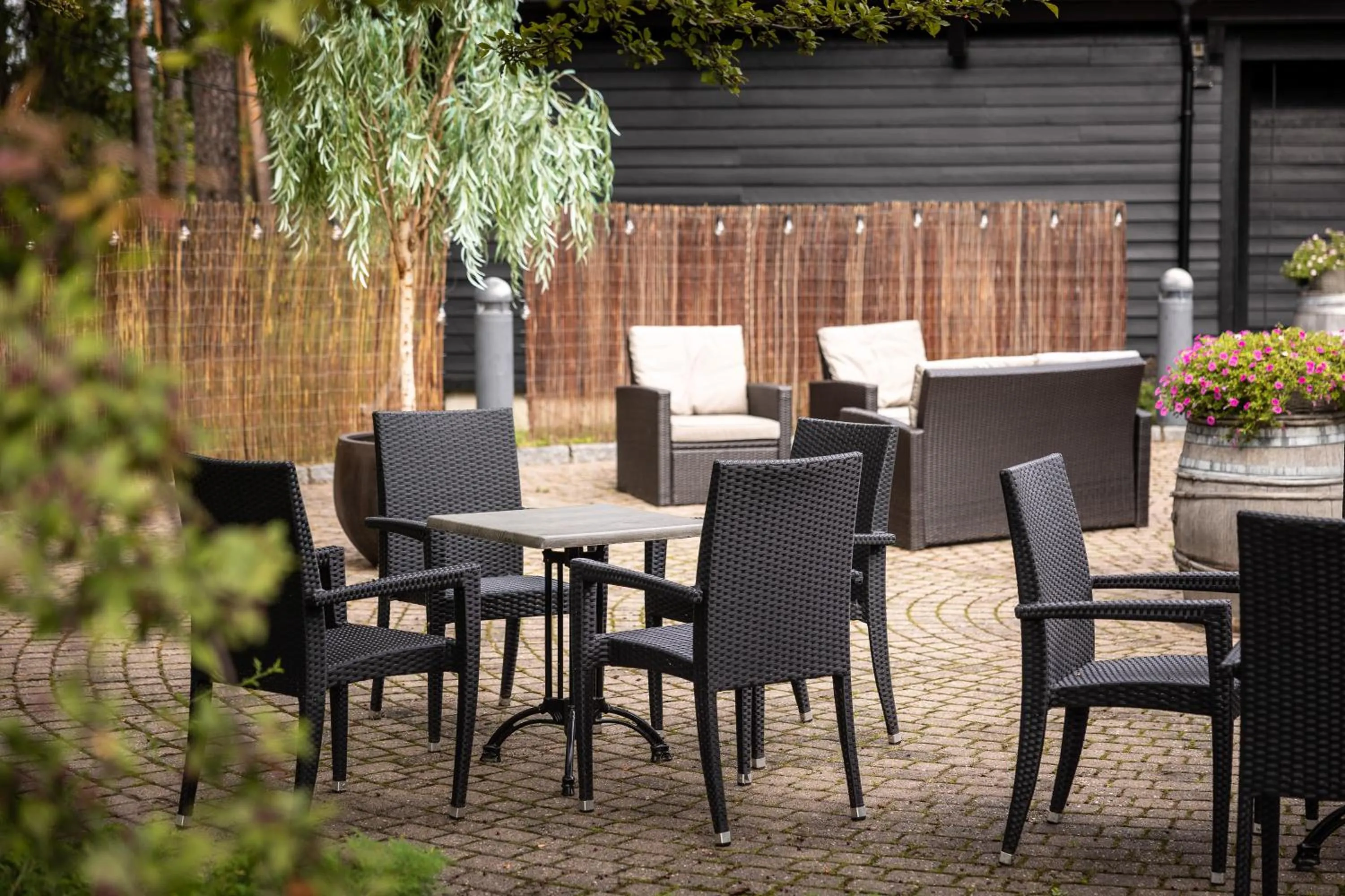 Patio in Quality Hotel Leangkollen