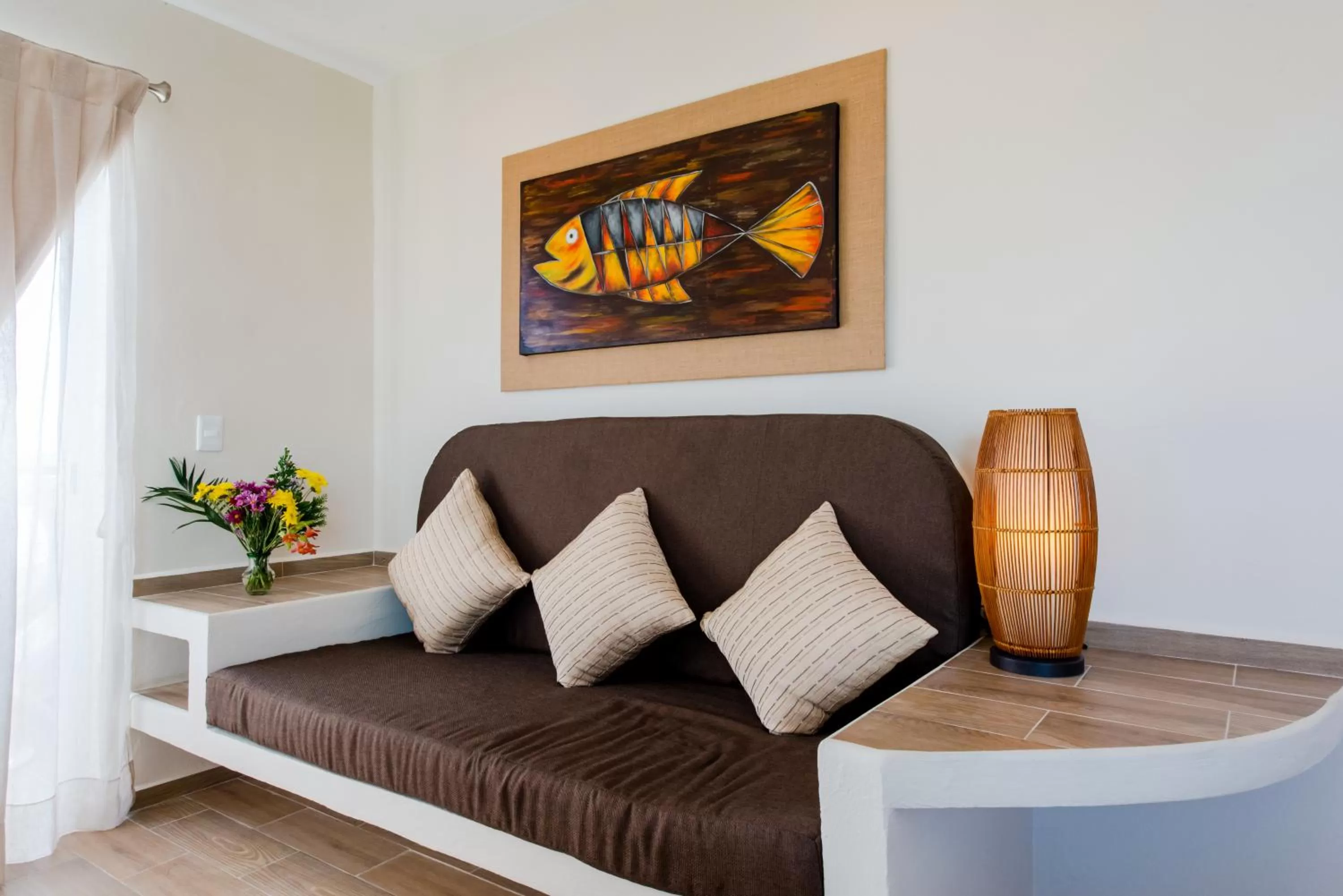 Living room in Casa Leo