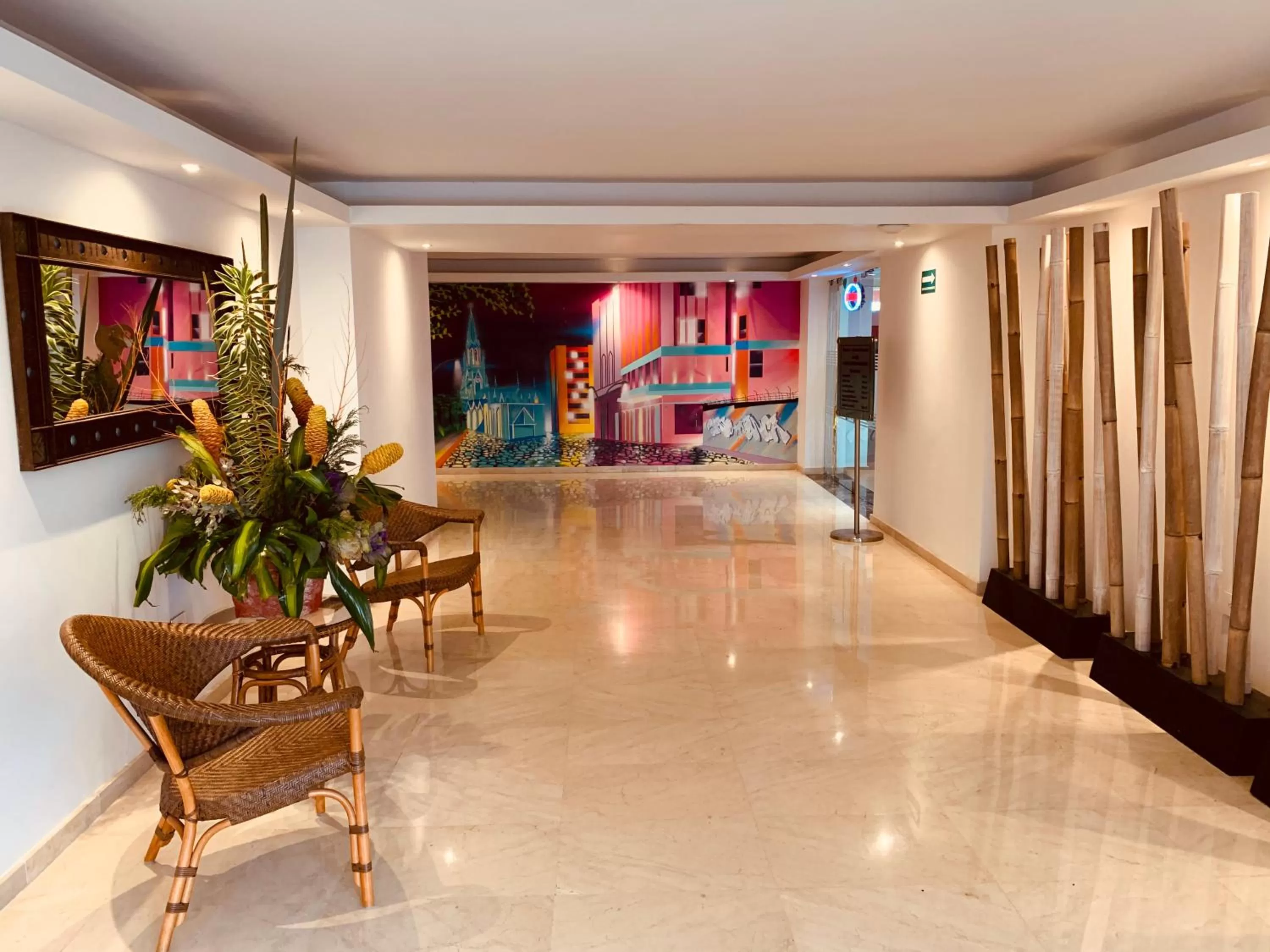 Living room in Hotel Dann Cali