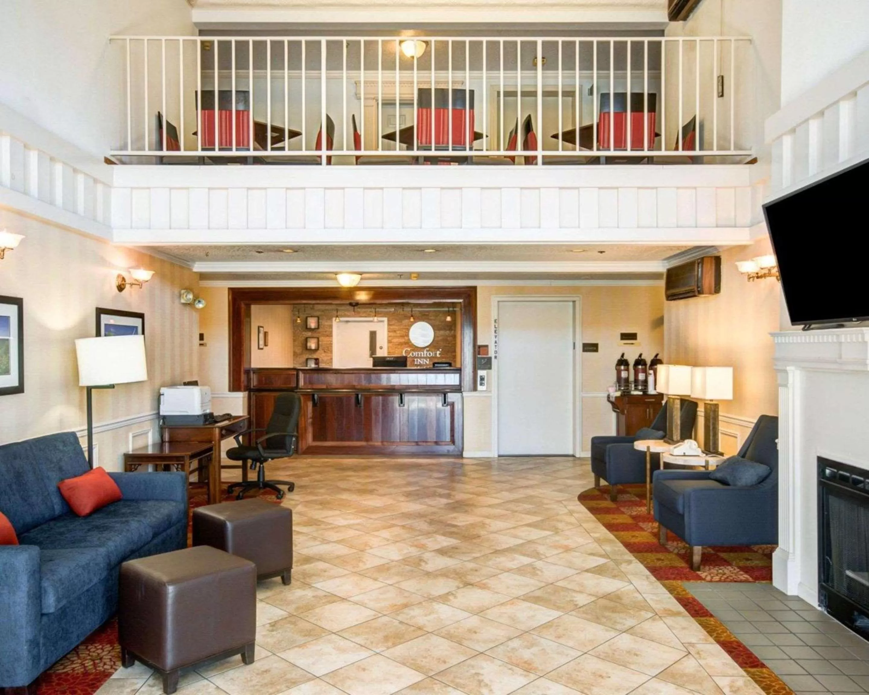 Lobby or reception in Comfort Inn Redding Near I-5