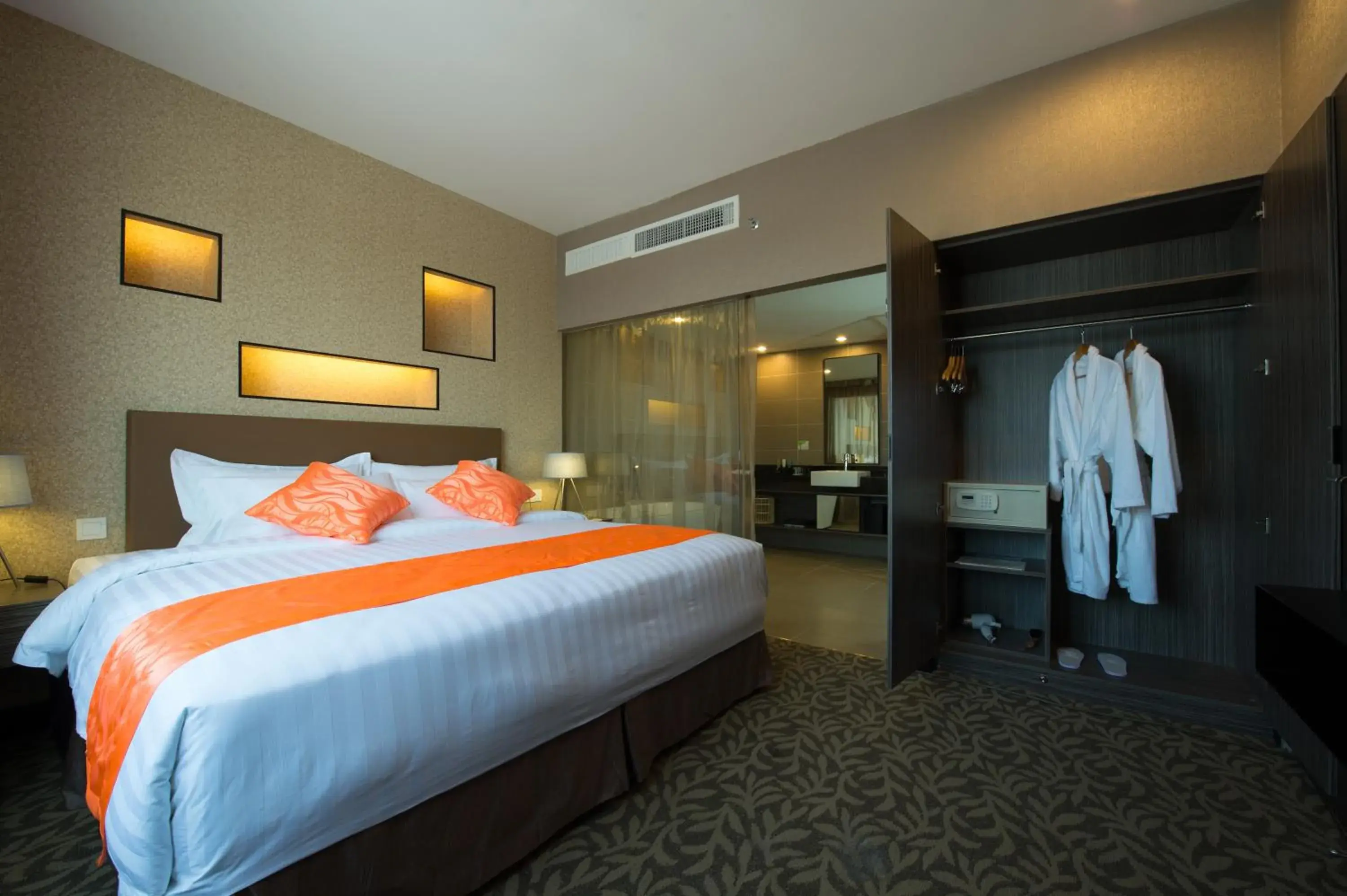 Bedroom in Grand Alora Hotel